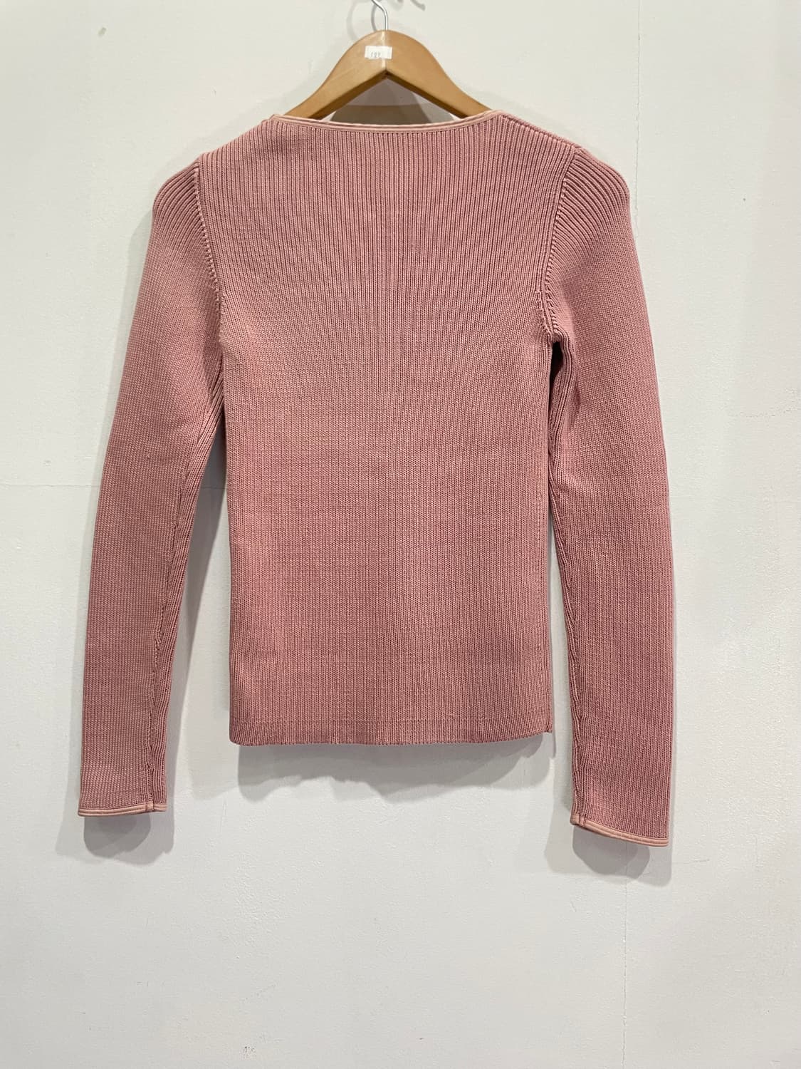 미우미우 핑크 골지 니트 42 정품 상품이미지2