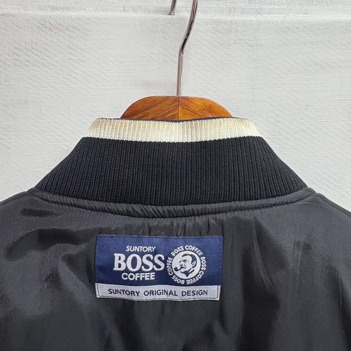 90's Suntory Boss Coffee 리버서블 점퍼 자켓  상품이미지10
