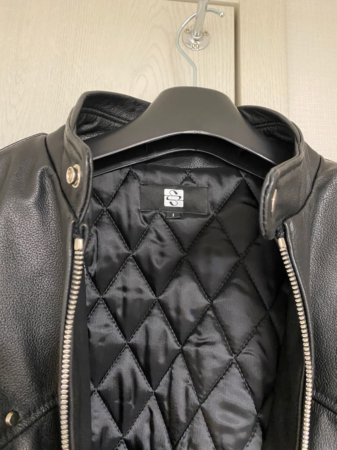 선데이오프클럽 가죽자켓 사이즈1 상품이미지8