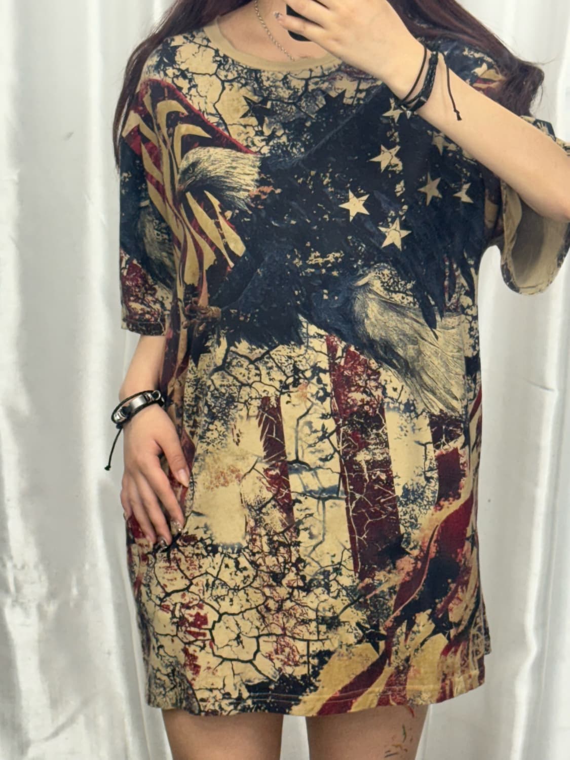 Eagle printed short sleeve 상품이미지1