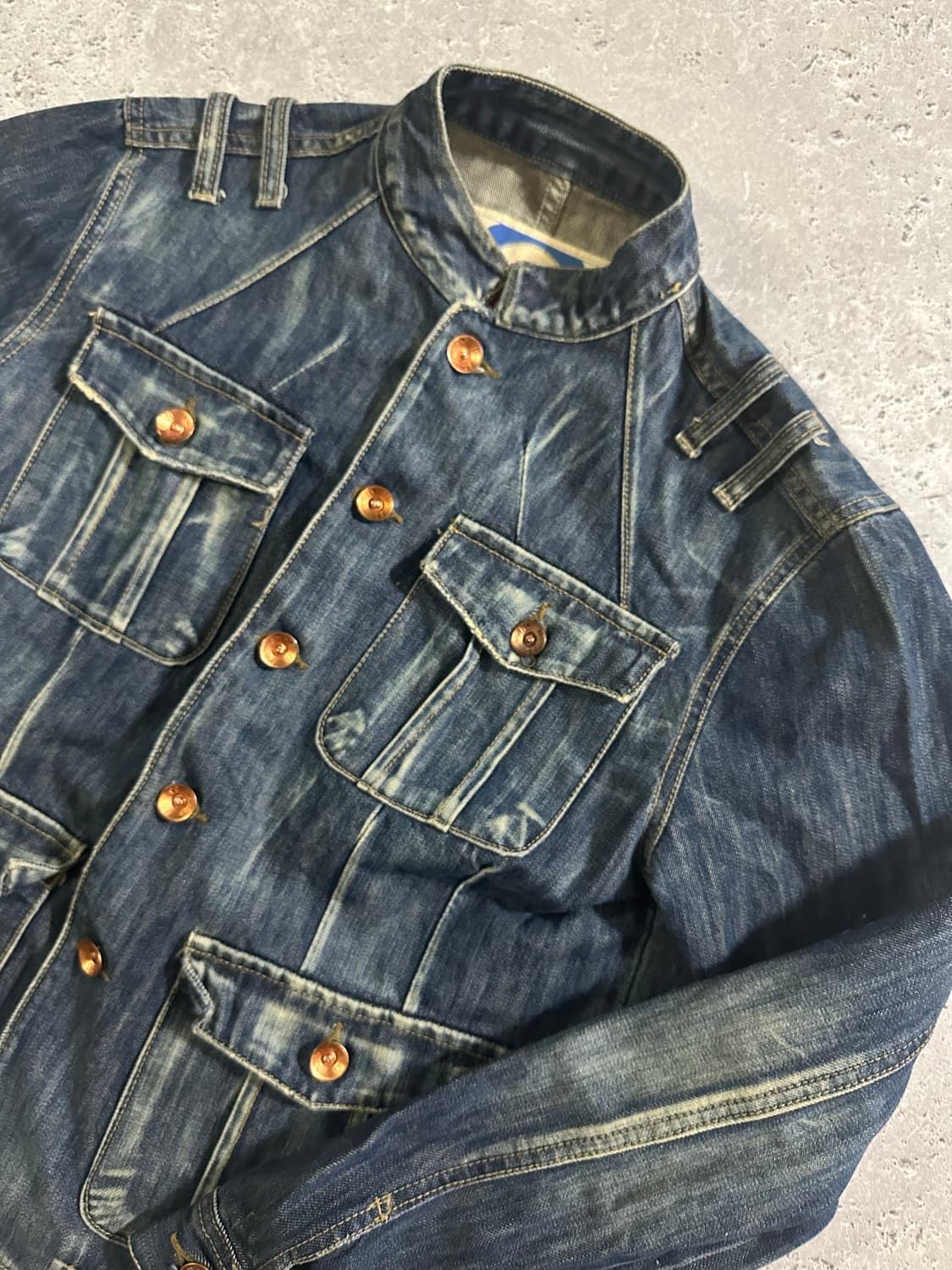 a.n.b NEWYORK 빈티지 4-포켓 데님 자켓 상품이미지1