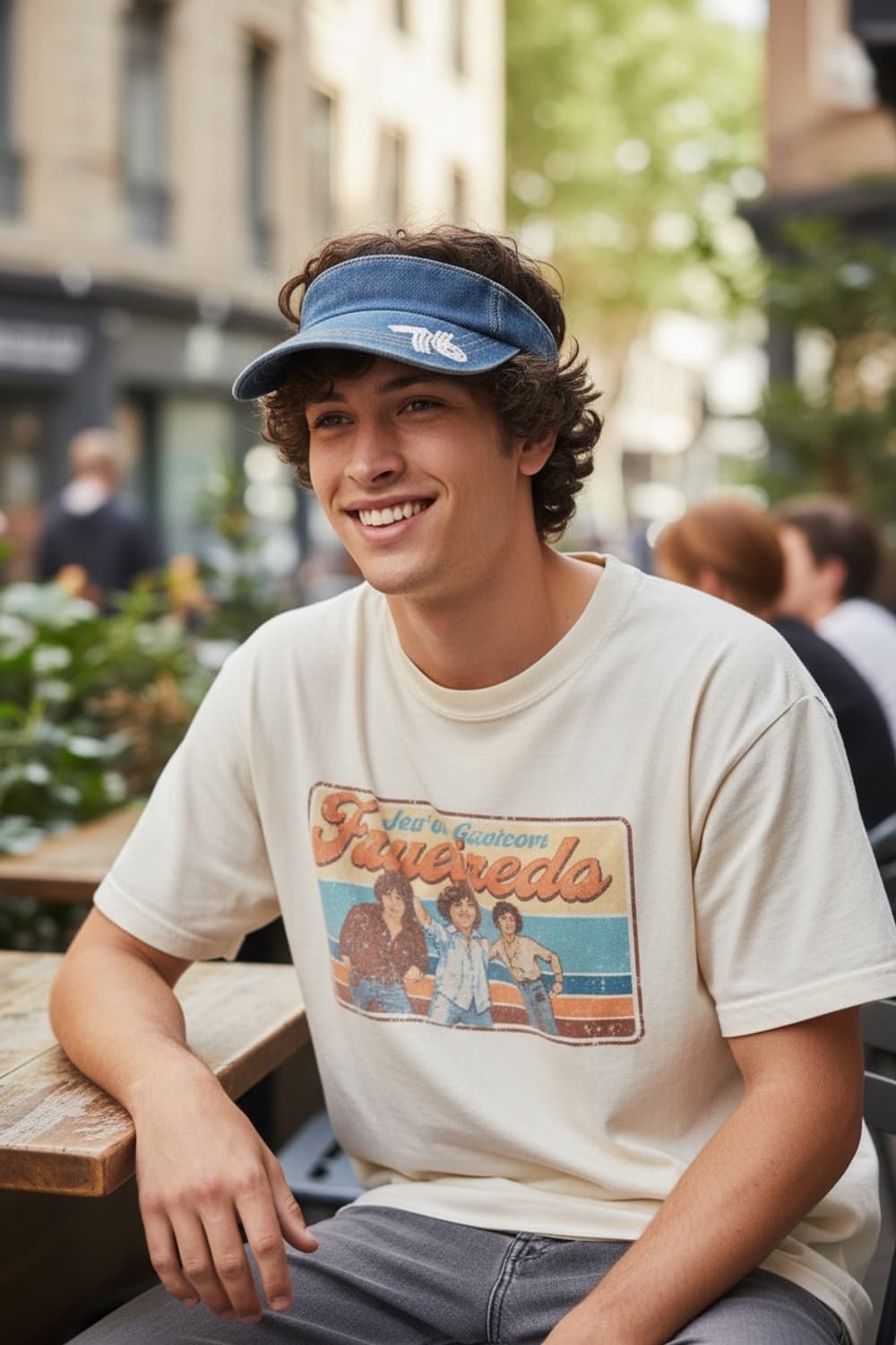 빈티지 중청넘버 76 썬캡 상품이미지1