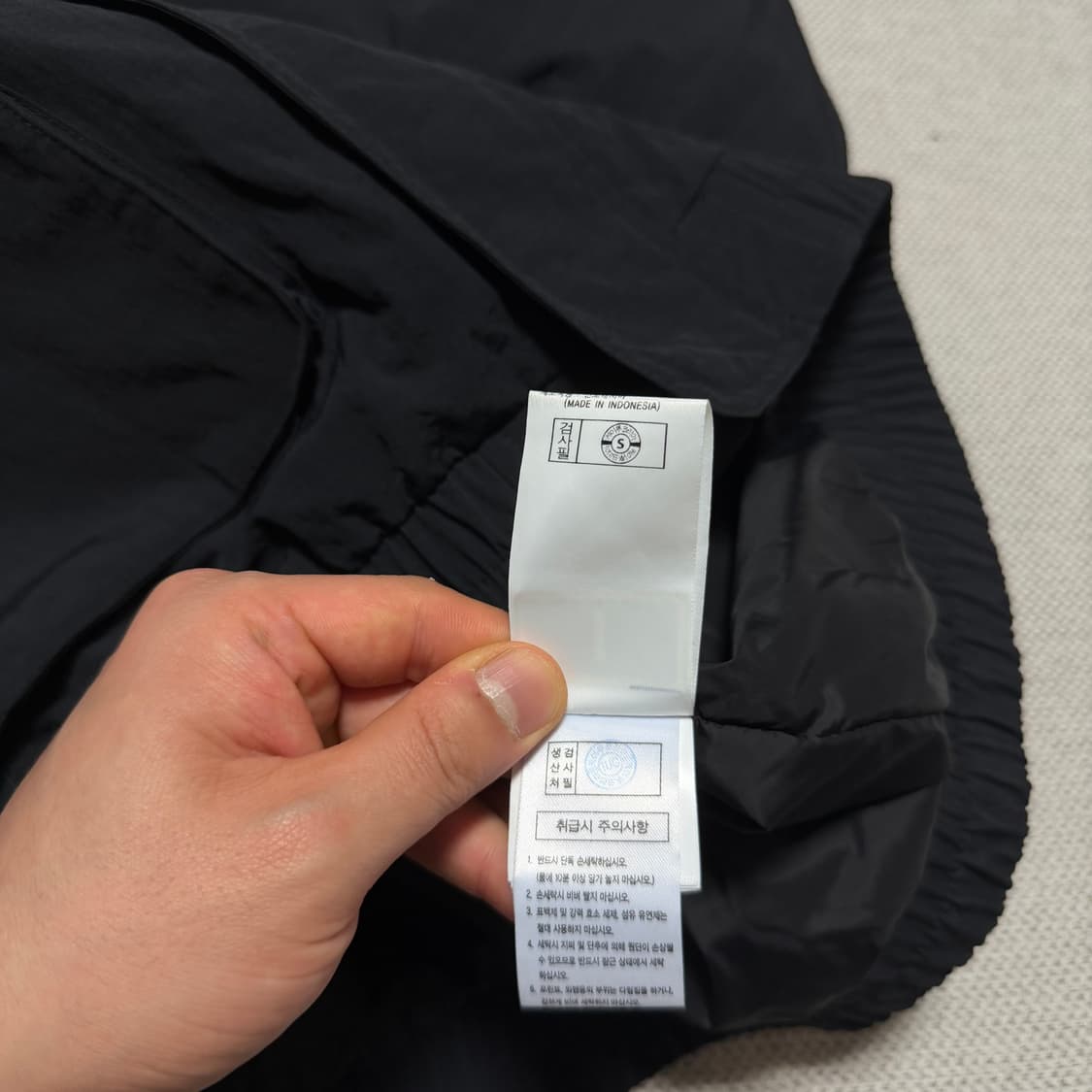 다이나핏 사이드로고 바람막이 자켓 상품이미지5