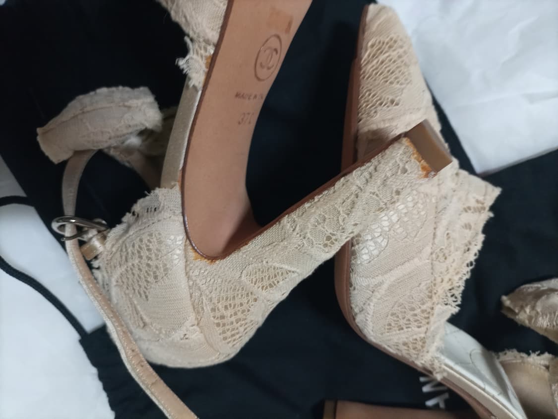 정품 샤넬 슈즈구두메리제인 37사이즈 상품이미지10