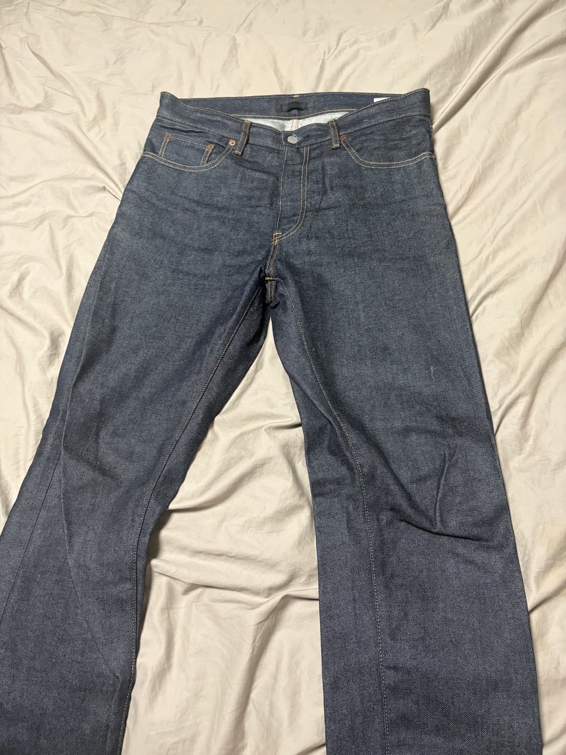 유니클로 셀비지 데님팬츠 32 상품이미지1