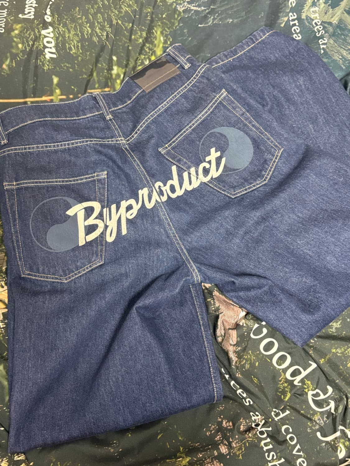 아워레가시 바이레도 바스트컷 인디고 데님 팬츠 상품이미지1