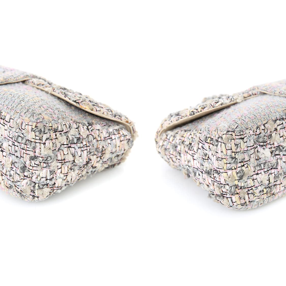 샤넬 판타지 트위드 체인 숄더백 CC 은장 플랩백 상품이미지7