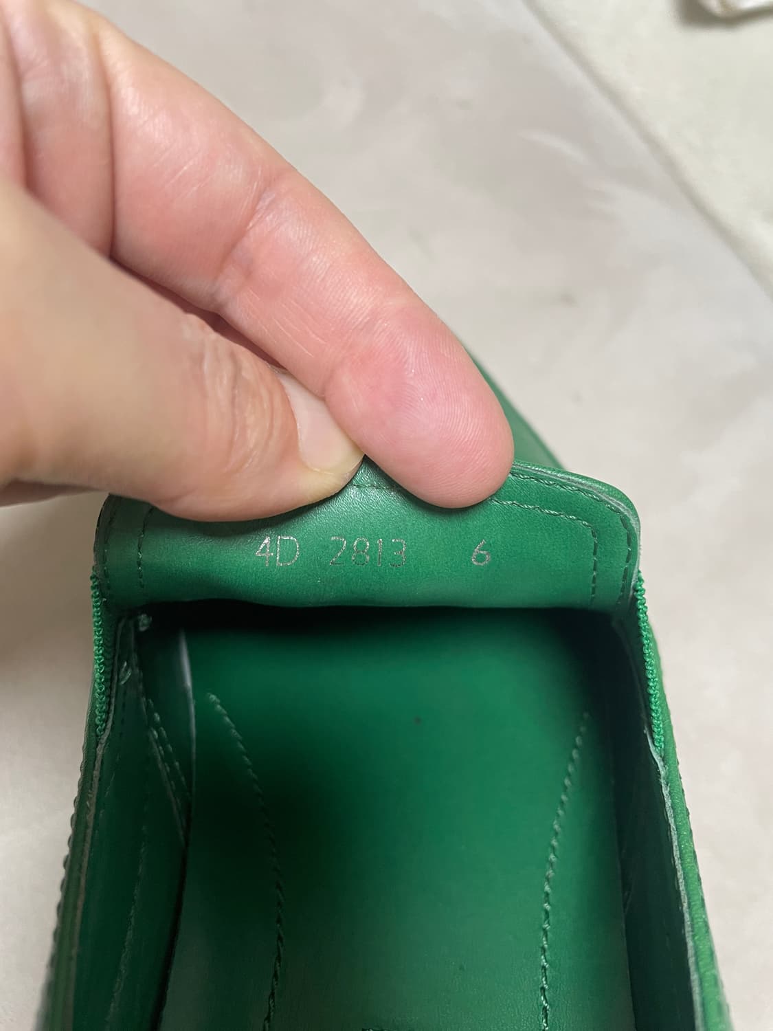 Prada 남성 가죽슬립온 6 상품이미지4