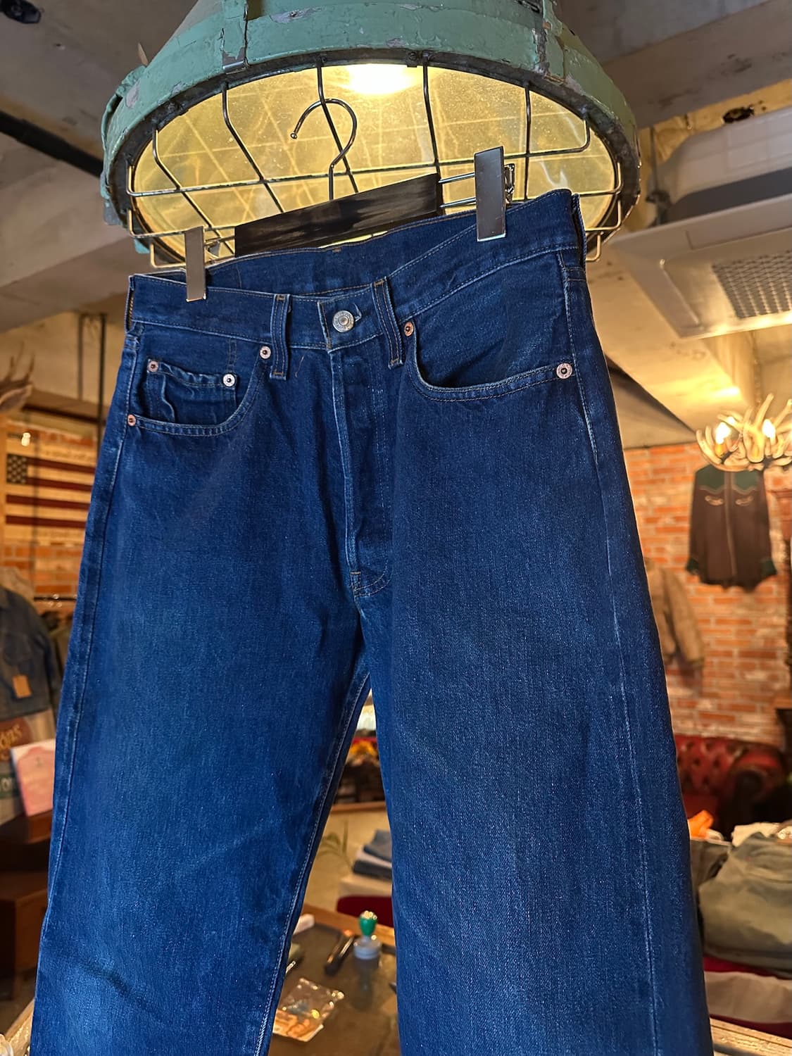 90s USA LVC 빈티지 리바이스 501 발렌시아 셀비지 데님 팬츠 상품이미지2