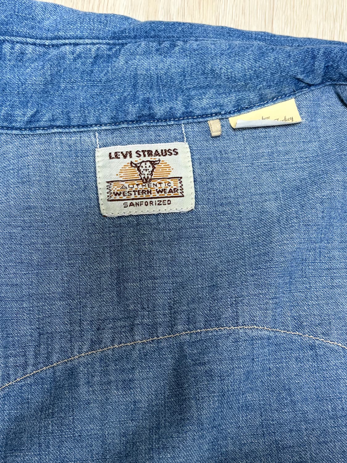 Lvc 데님 웨스턴 셔츠 상품이미지3