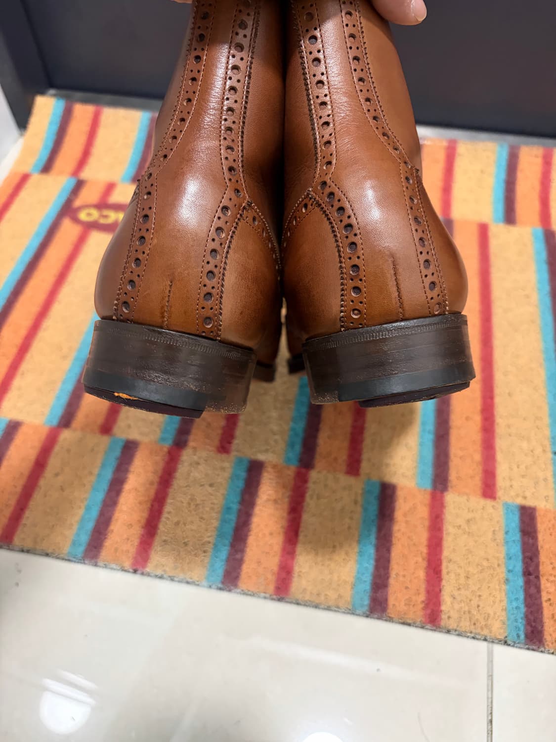 에드워드그린 섀넌 윙팁부츠 uk8.5 202라스트 상품이미지5