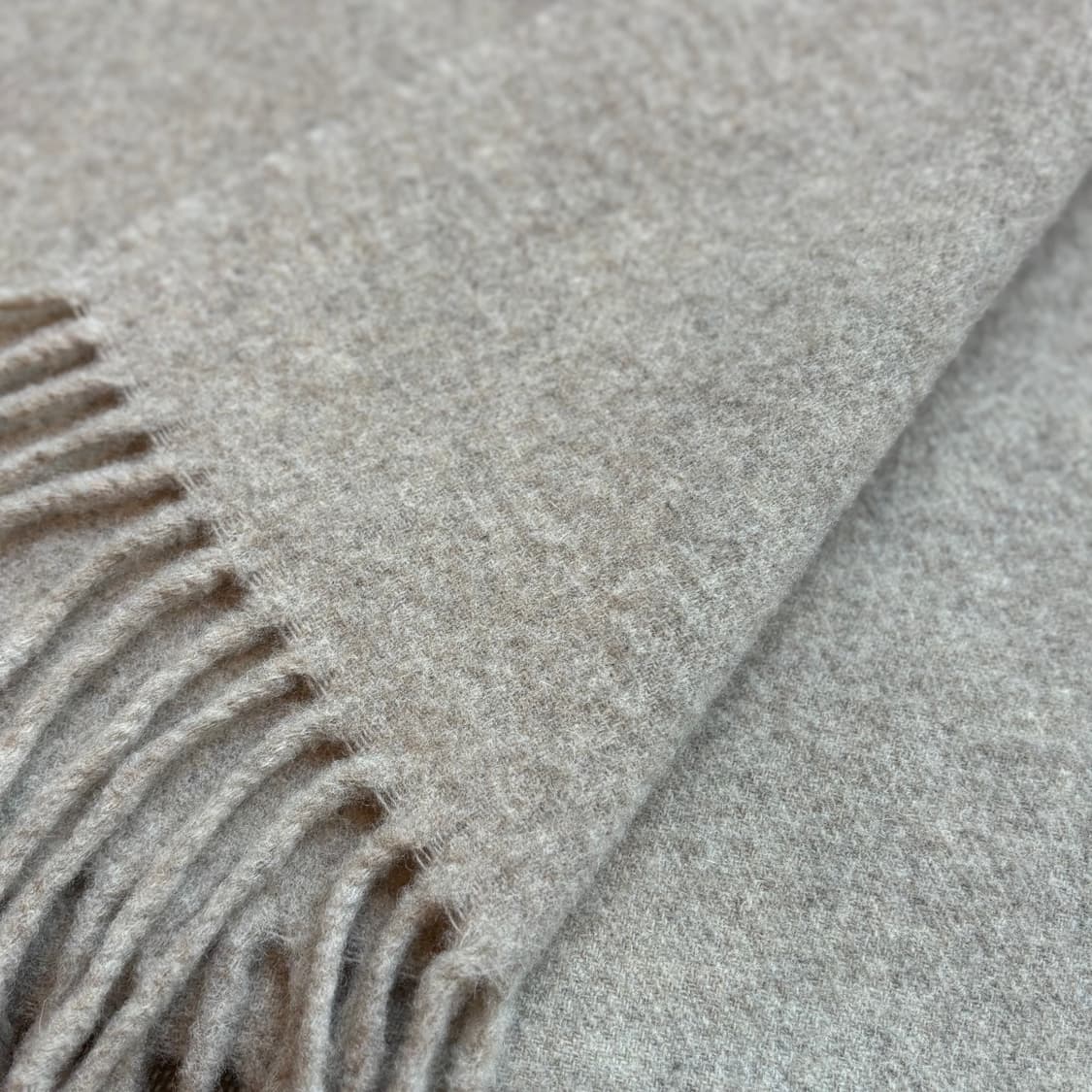 폴로 랄프로렌 울 머플러 시그니처 로고 오트밀컬러-남여공용 상품이미지6