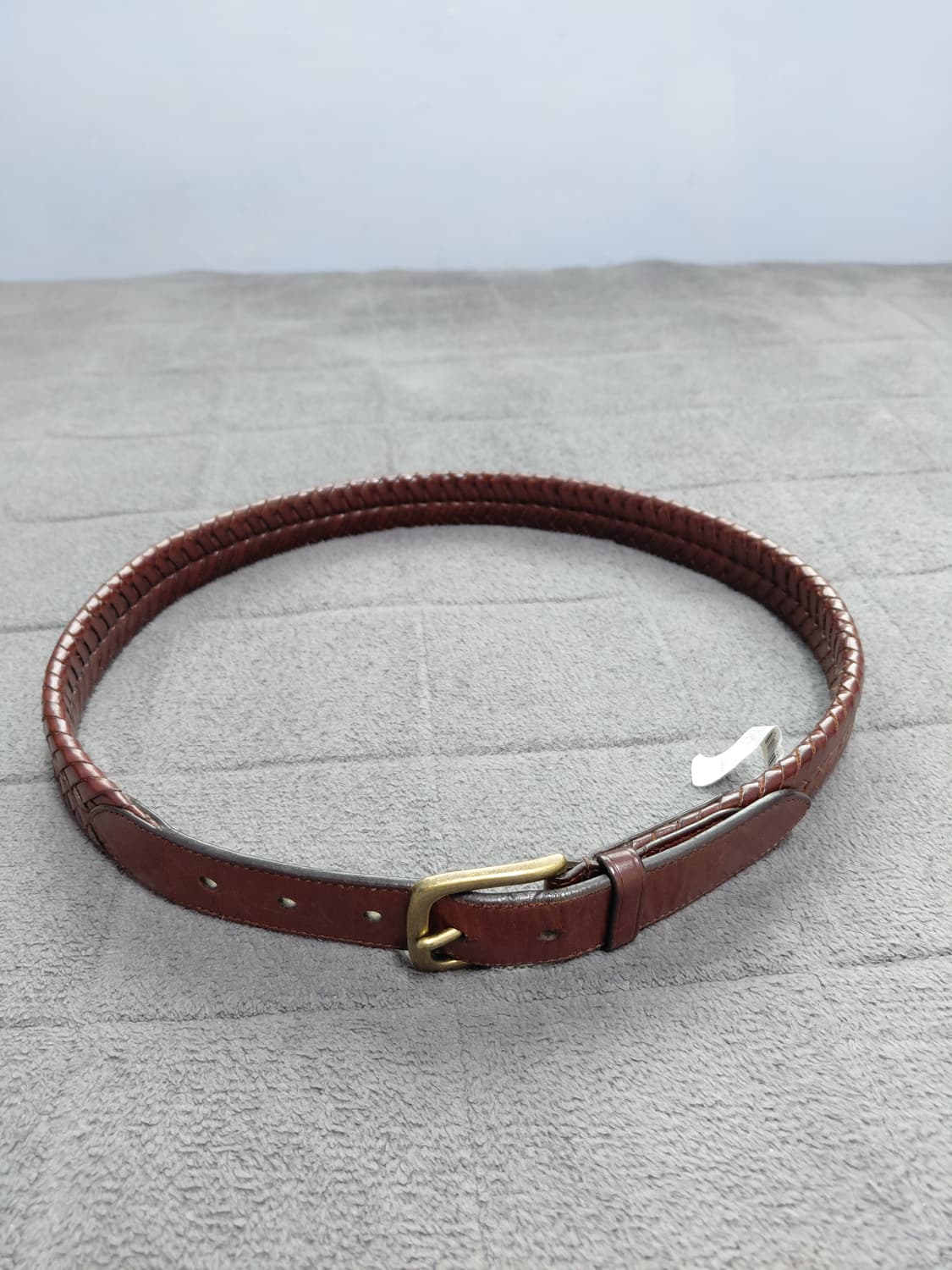 코치 헤리티지 브레이디드 가죽 벨트 상품이미지1