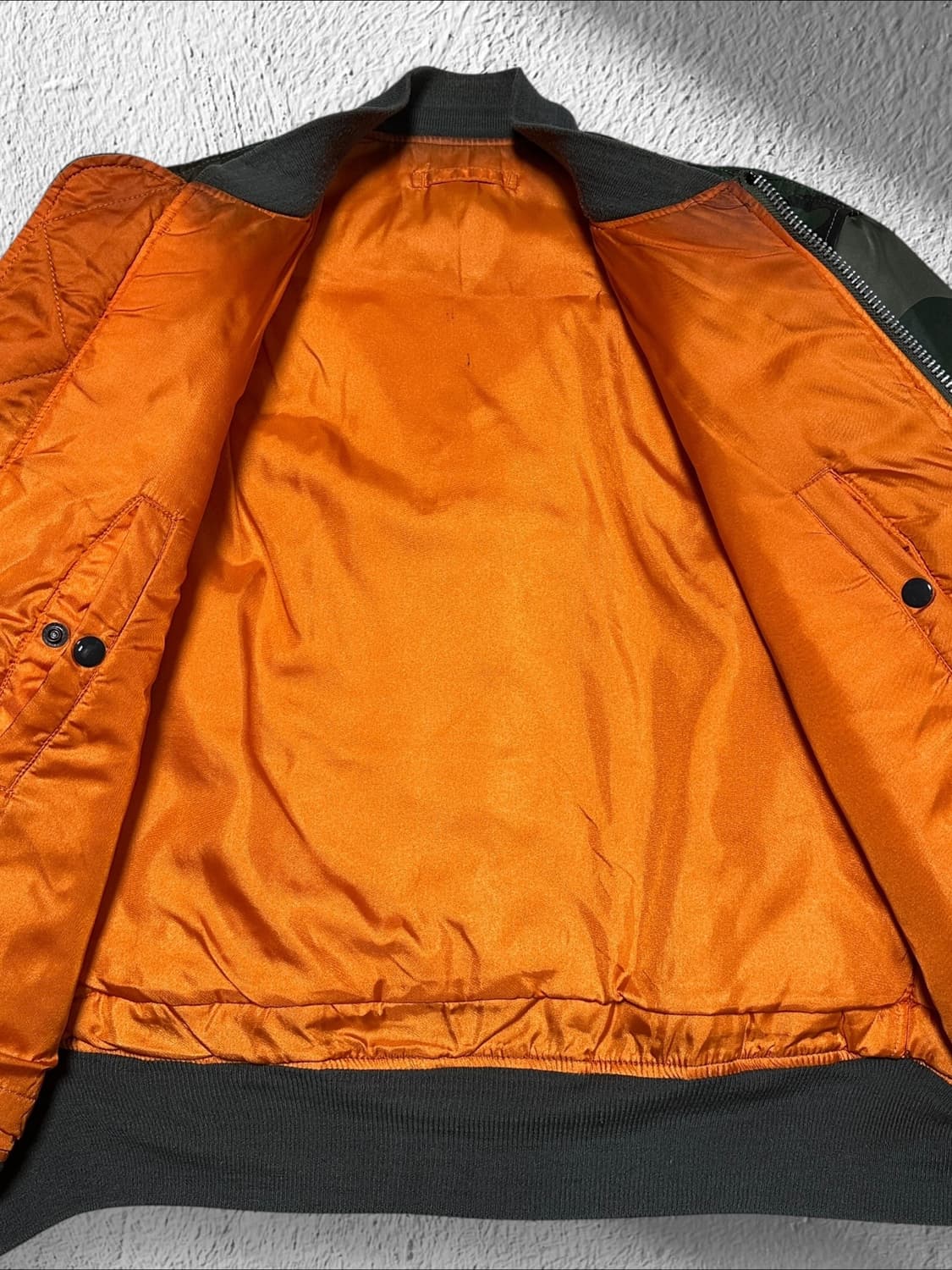 90s 캡클로딩 우드랜드 MA-1 자켓 상품이미지4