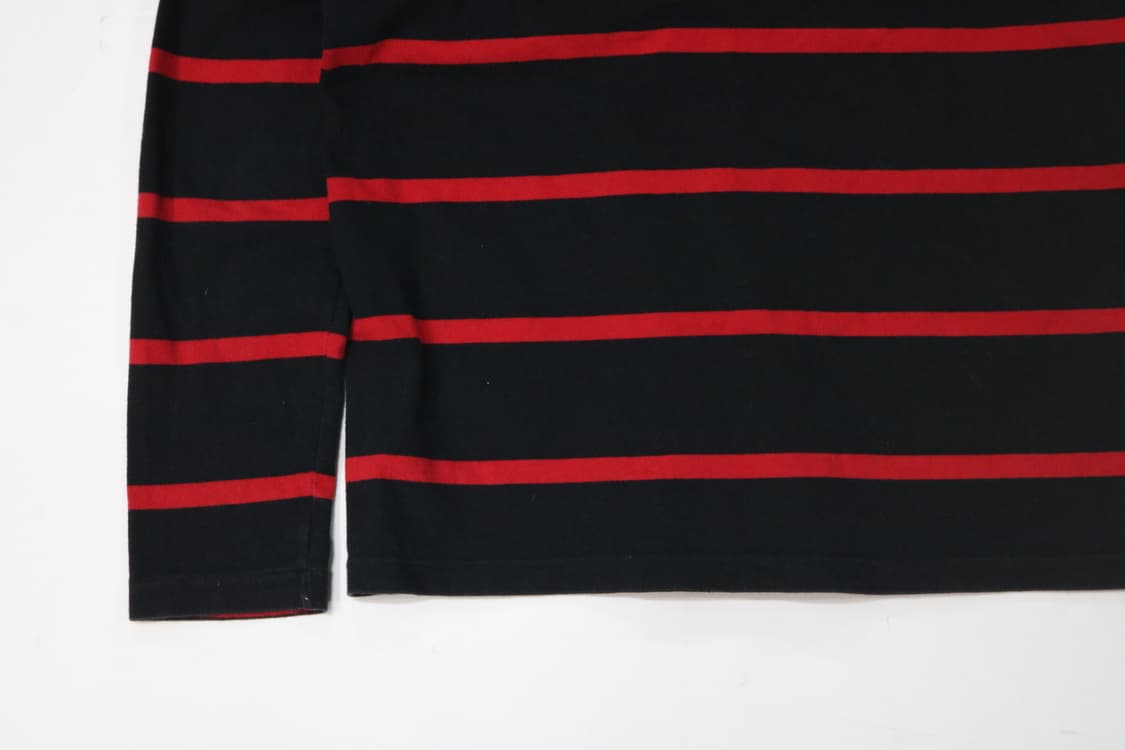 아네스베 옴므 빈티지 레드 스트라이프 블랙 롱슬리브 (0) 상품이미지8