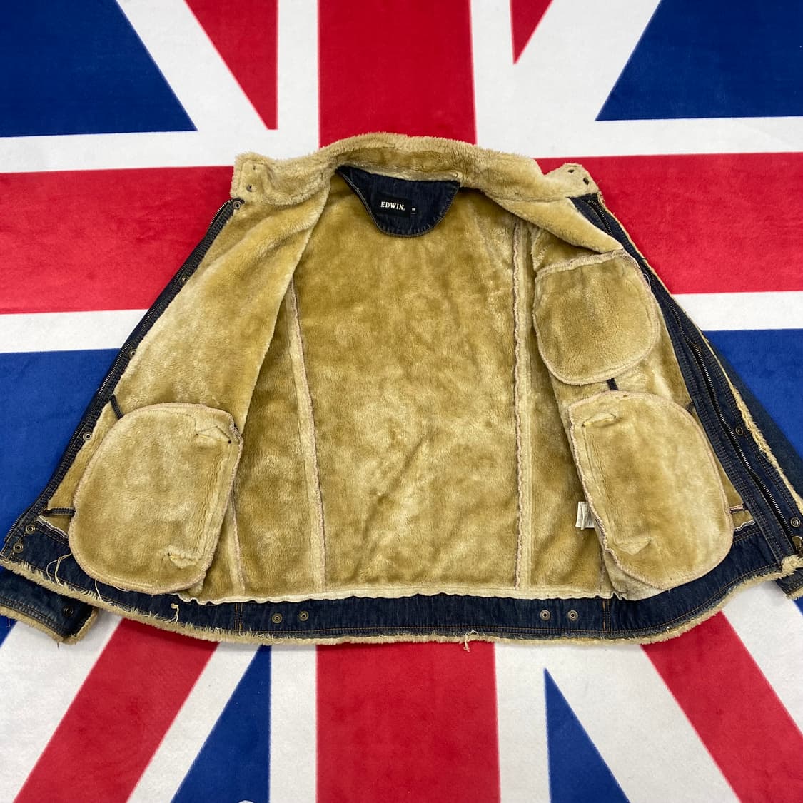 에드윈 데님 쉐르파자켓 100 상품이미지4