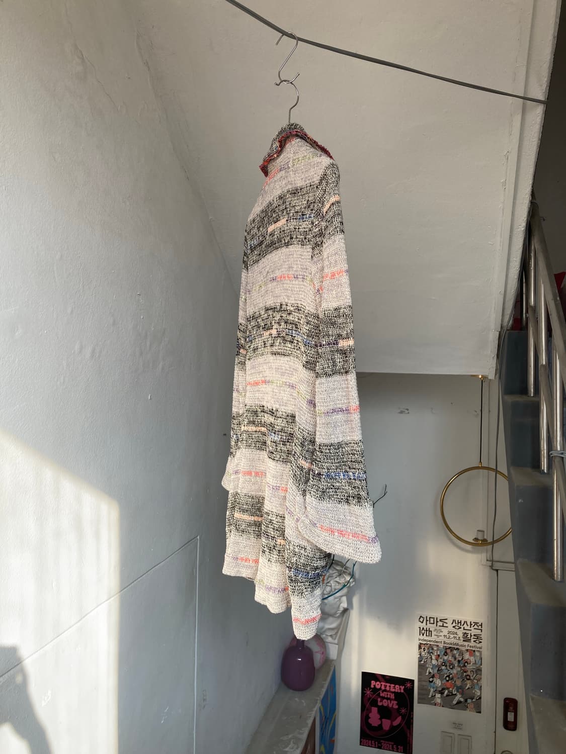 샤넬st 가벼운 트위드 롱 자켓 상품이미지8