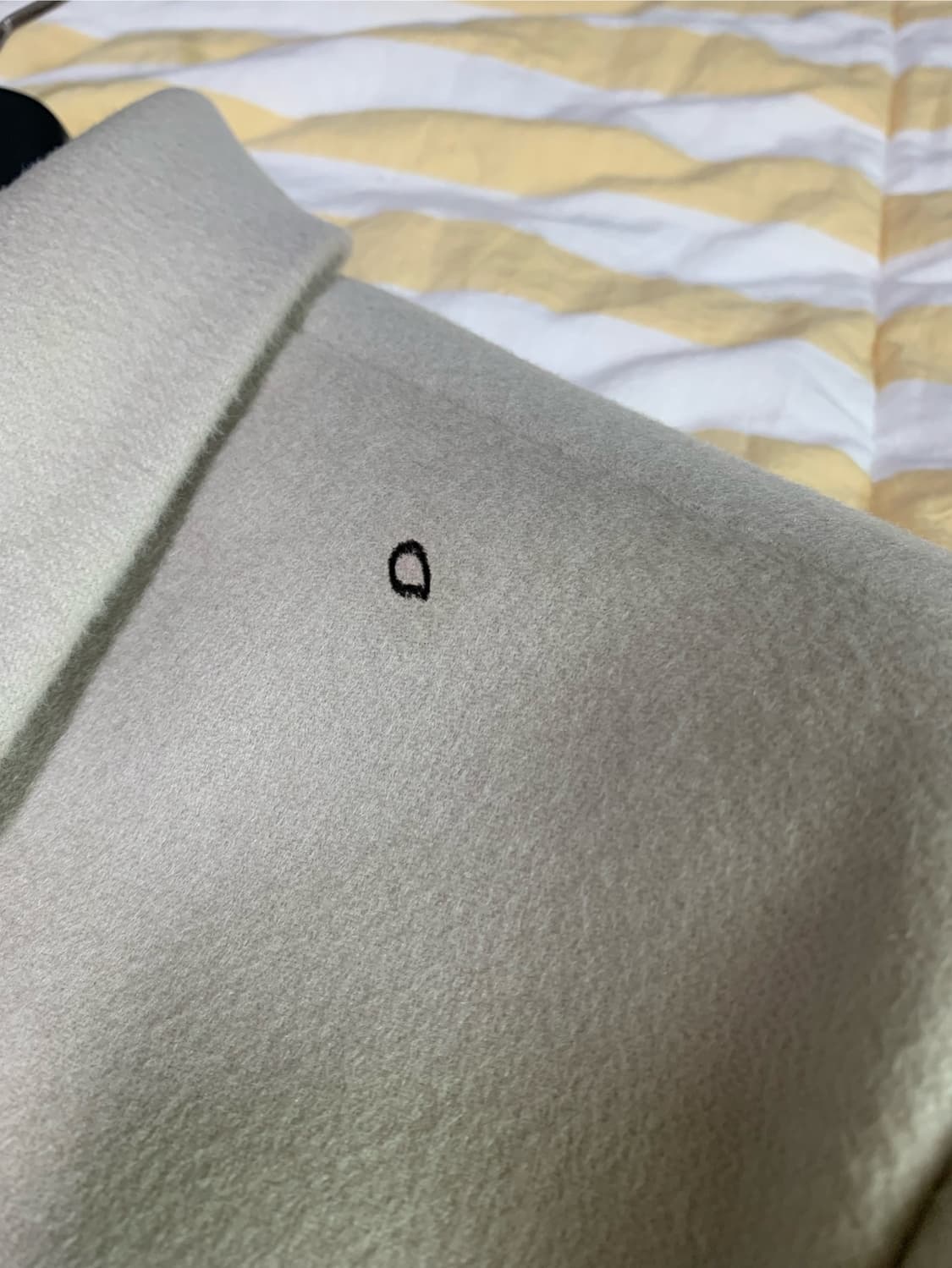 엘무드 미니멀 캐시미어 트러커 자켓 42 상품이미지6