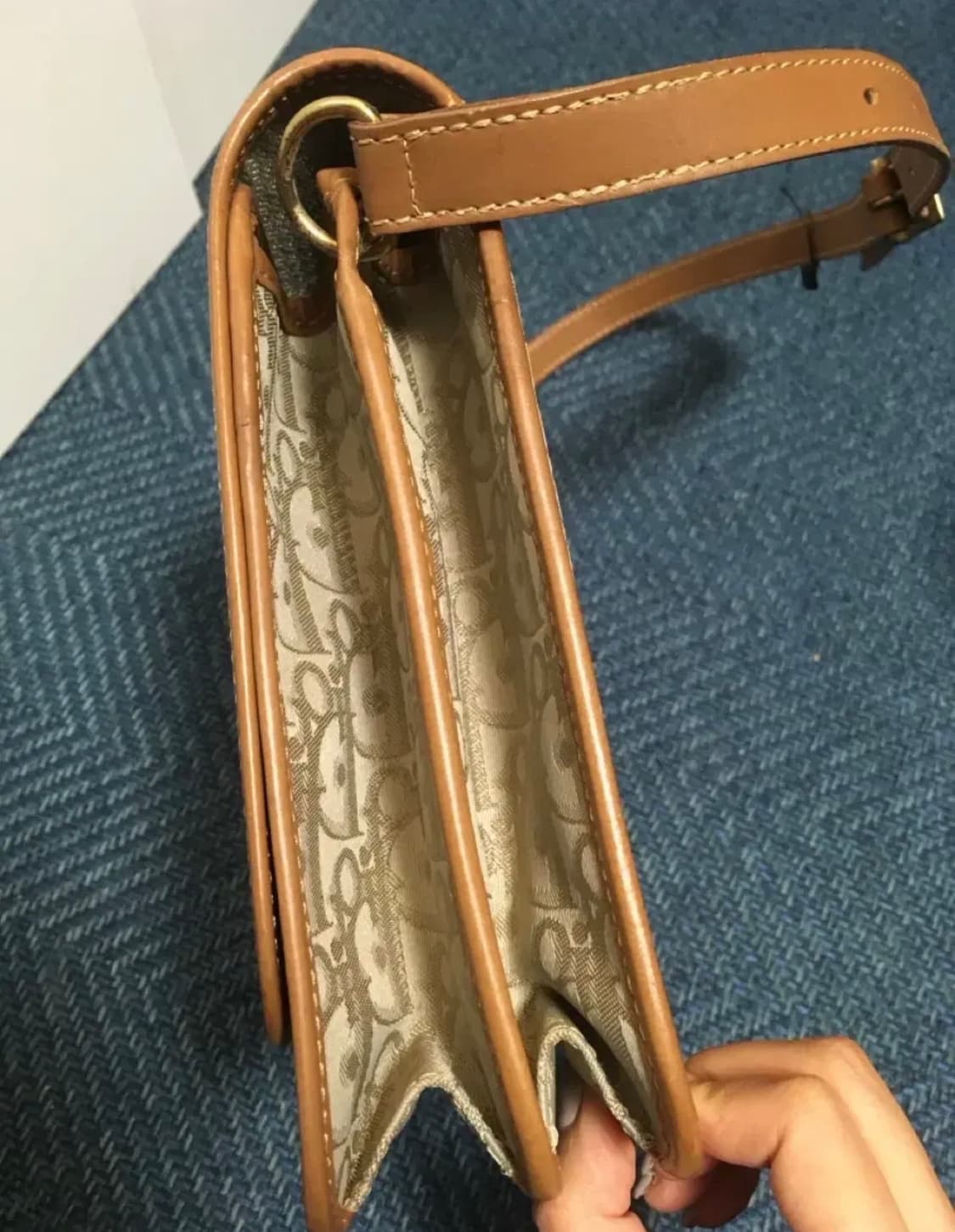 (빈티지) 디올 오블리크 스퀘어백 상품이미지10