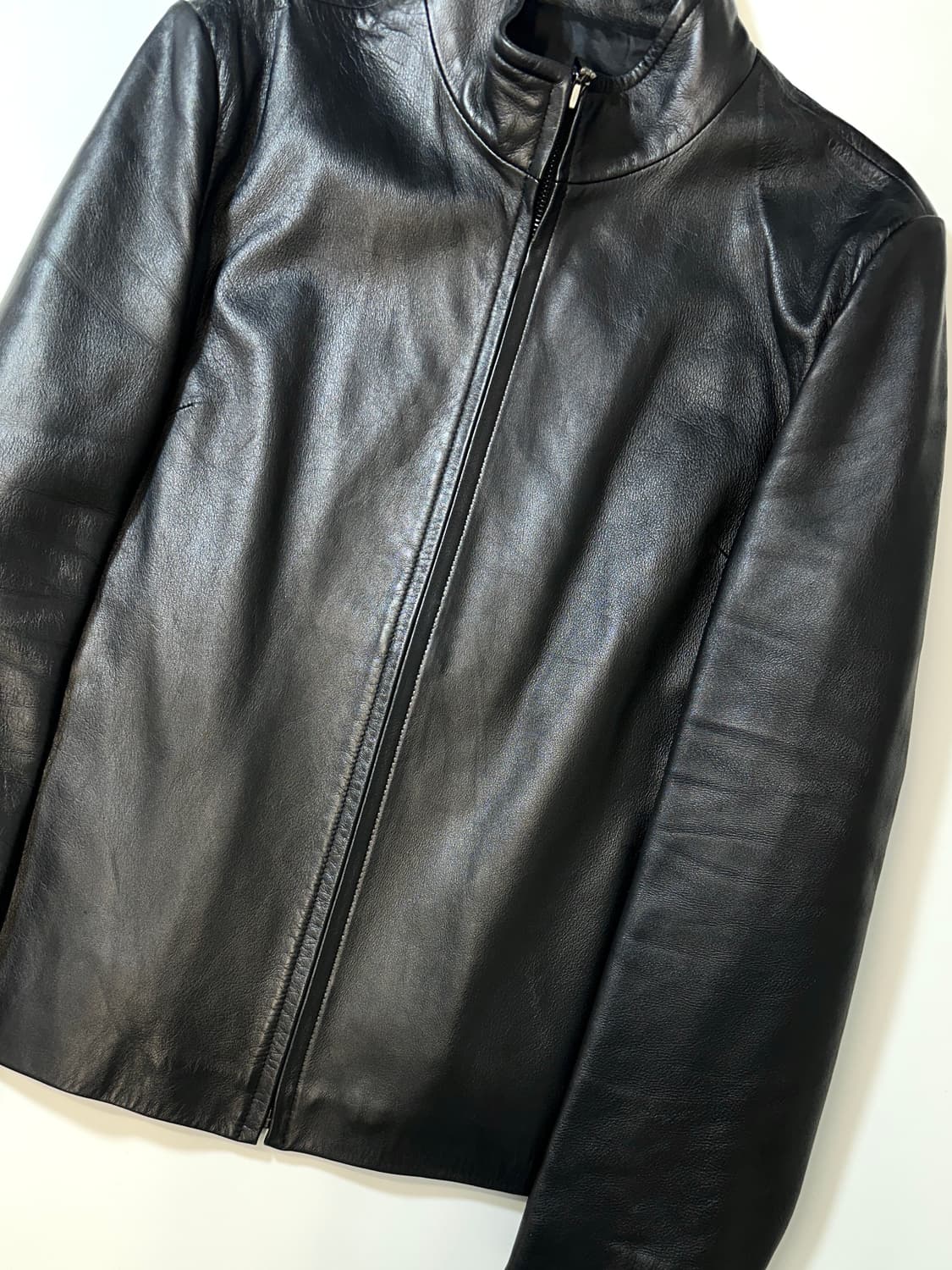  Lambskin racer jacket  상품이미지3
