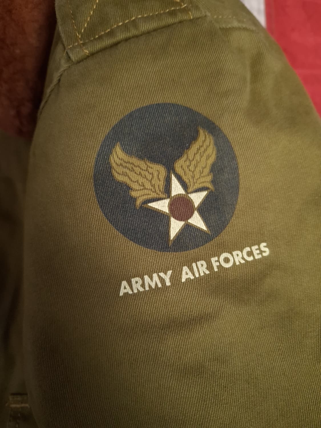 WW2 미육군 복각 bobdog  B-10 항공자켓 상품이미지7