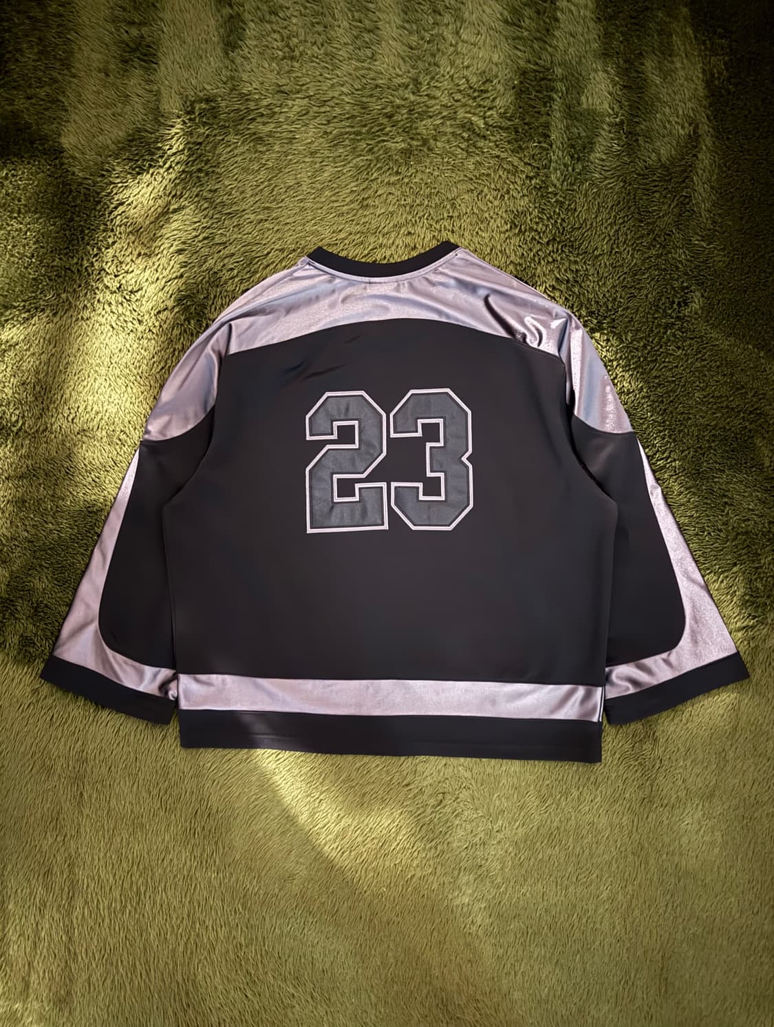 [L] 조던 브루클린 컬리지에이트 하키 저지 블랙 상품이미지8