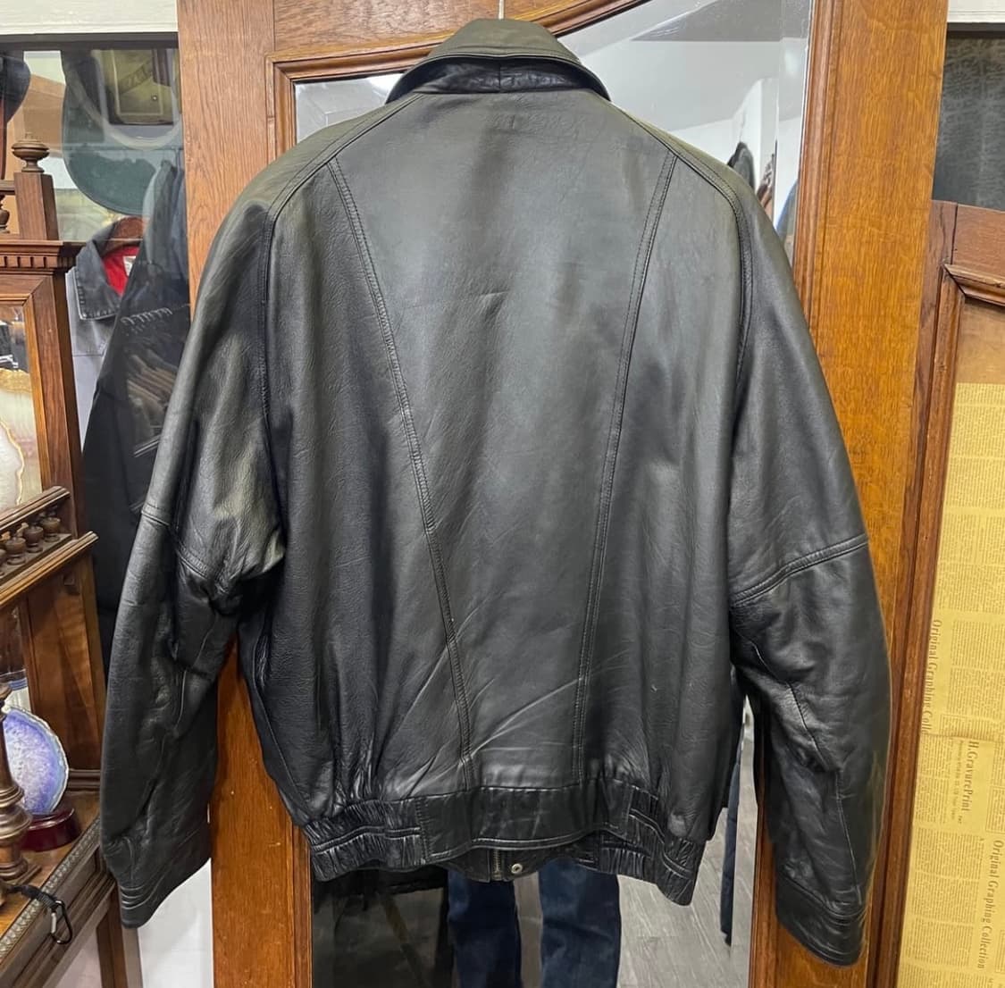 90‘s 빈티지 레더자켓 상품이미지8