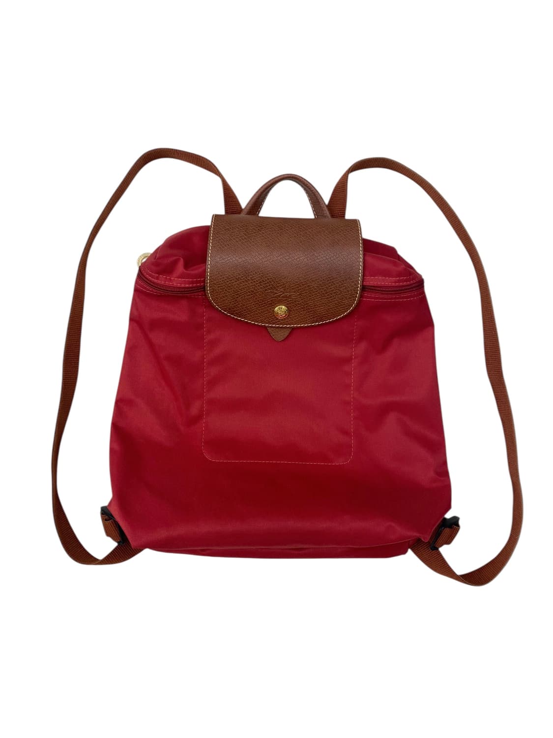 롱샴 르플리아쥬 레드 백팩 상품이미지1