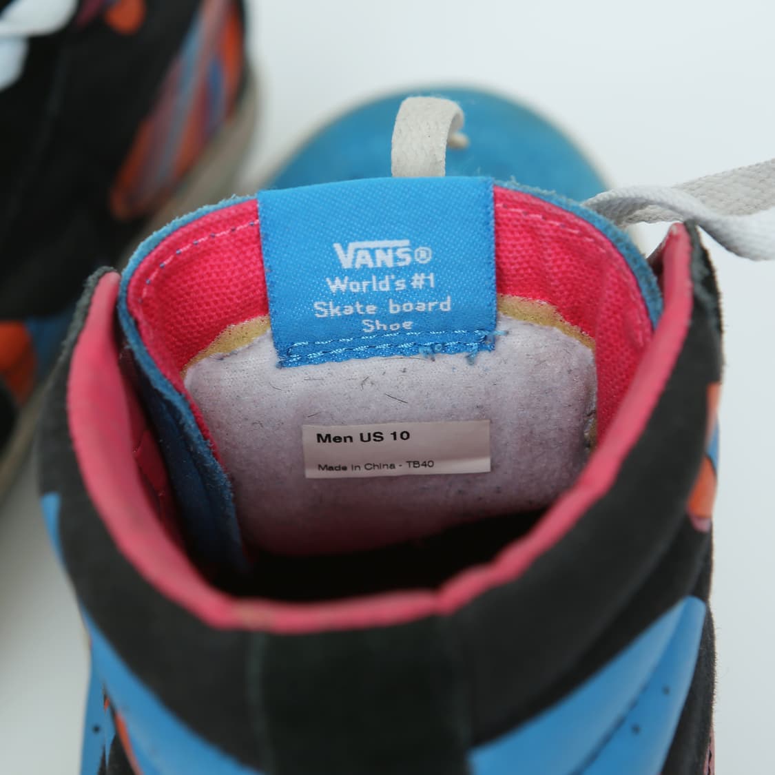 반스 x PARRA 스케이트 하이 sk8-hi 상품이미지4