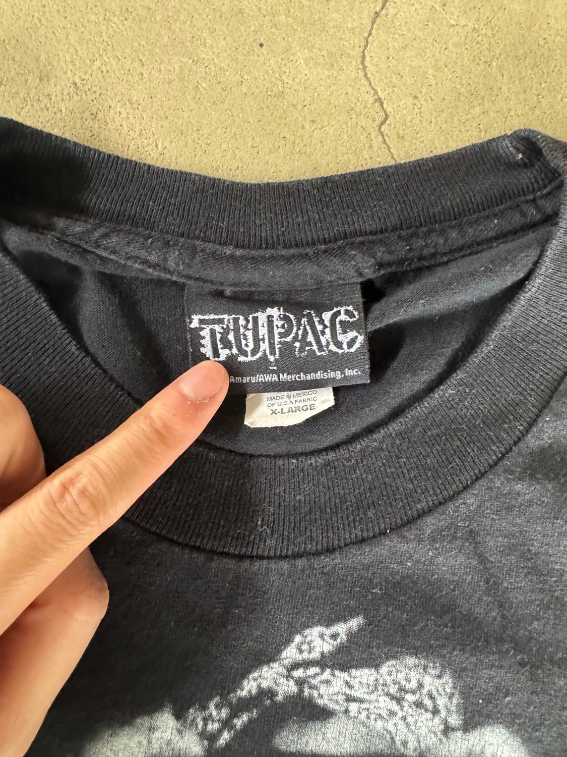 빈티지 2Pac 투팍 티셔츠 상품이미지4