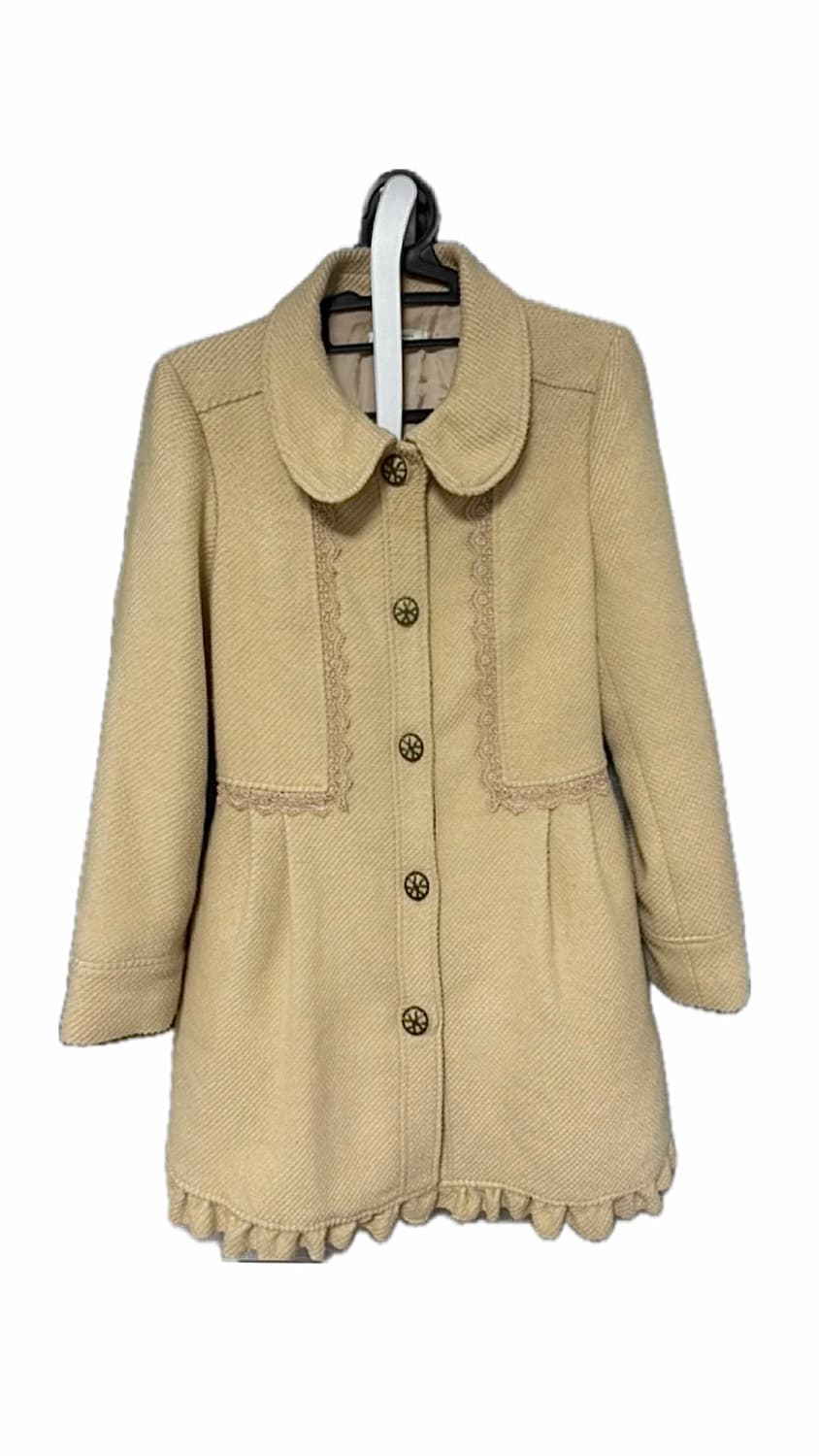 Axes femme 엑시즈팜 프릴 자수 레이스 코트 상품이미지1