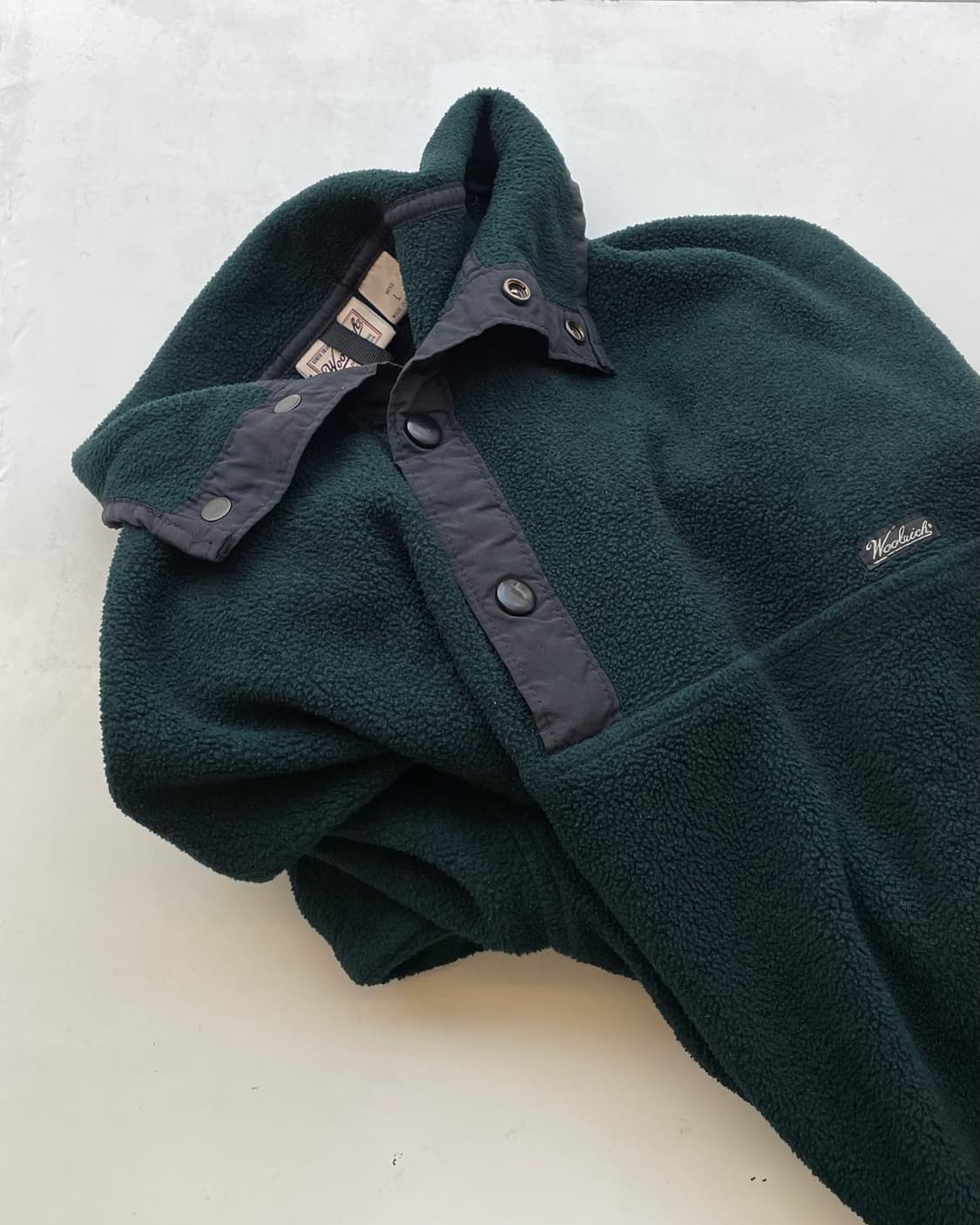 Woolrich fleece pullover L (울리치 플리스 스냅티) 상품이미지4