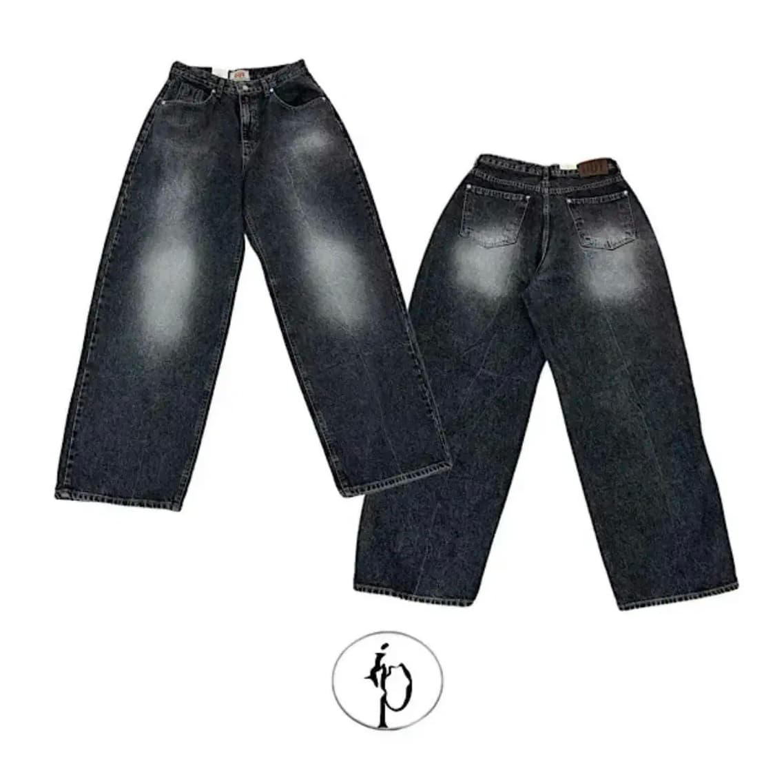 입어보고 와이드 팬츠 착샷 O 상품이미지1