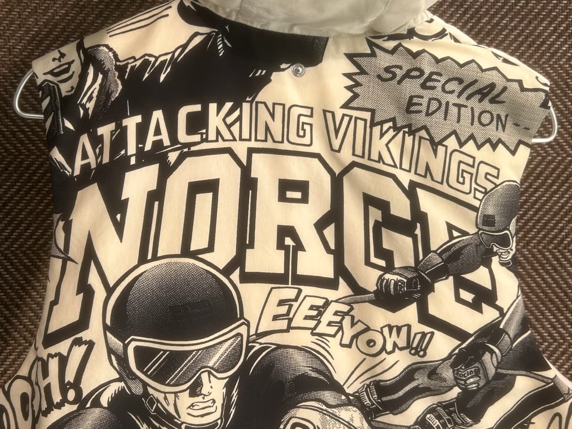 Y2k 90s 피닉스 Phenix 스키팀 다운베스트 상품이미지8