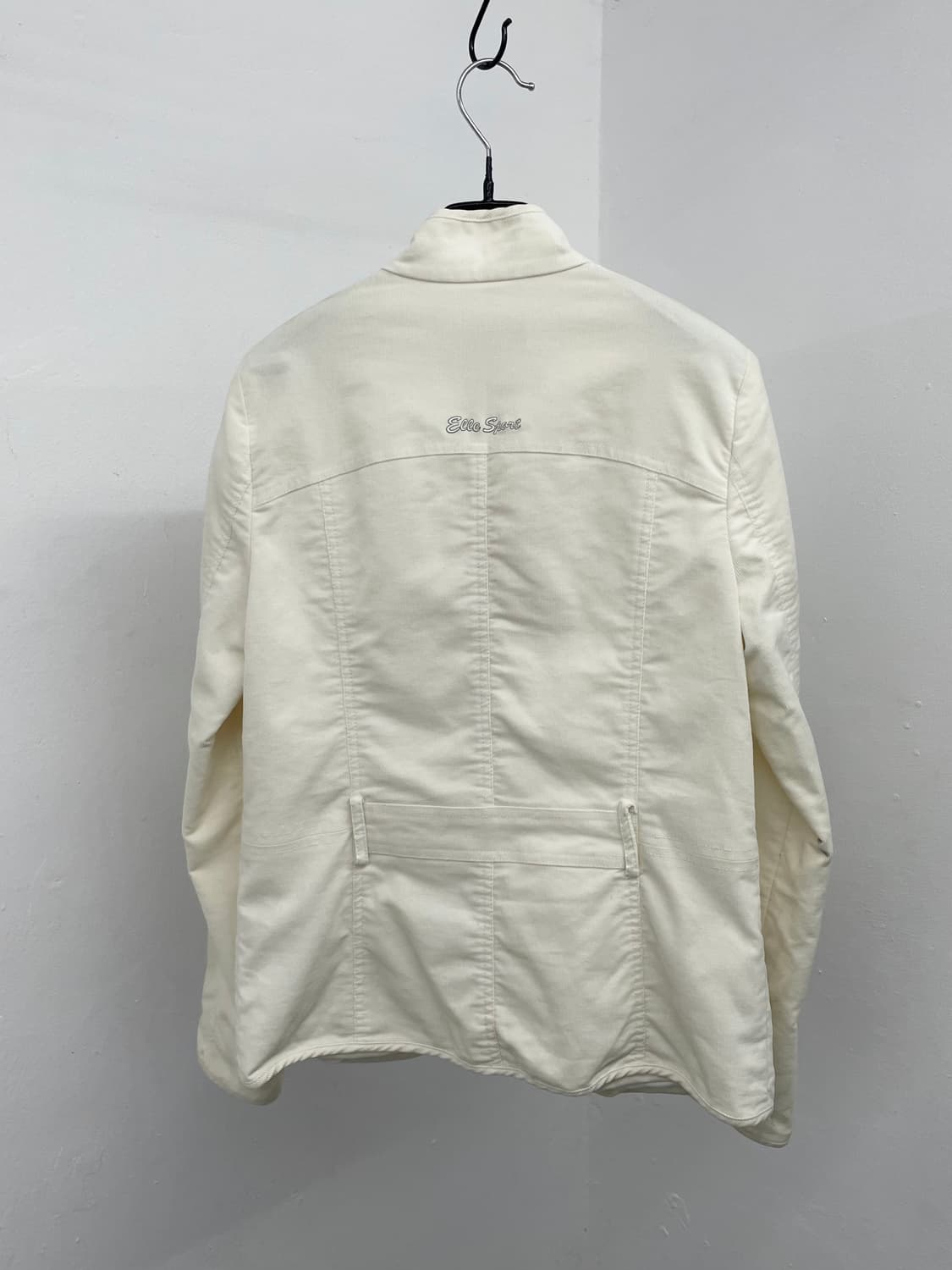 엘르 화이트 포켓 코듀로이 자켓 상품이미지8