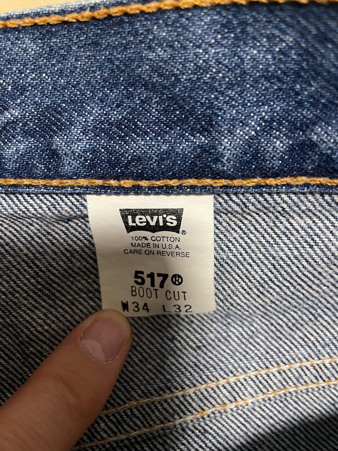 빈티지 리바이스 517 usa 제품팝니다 상품이미지5