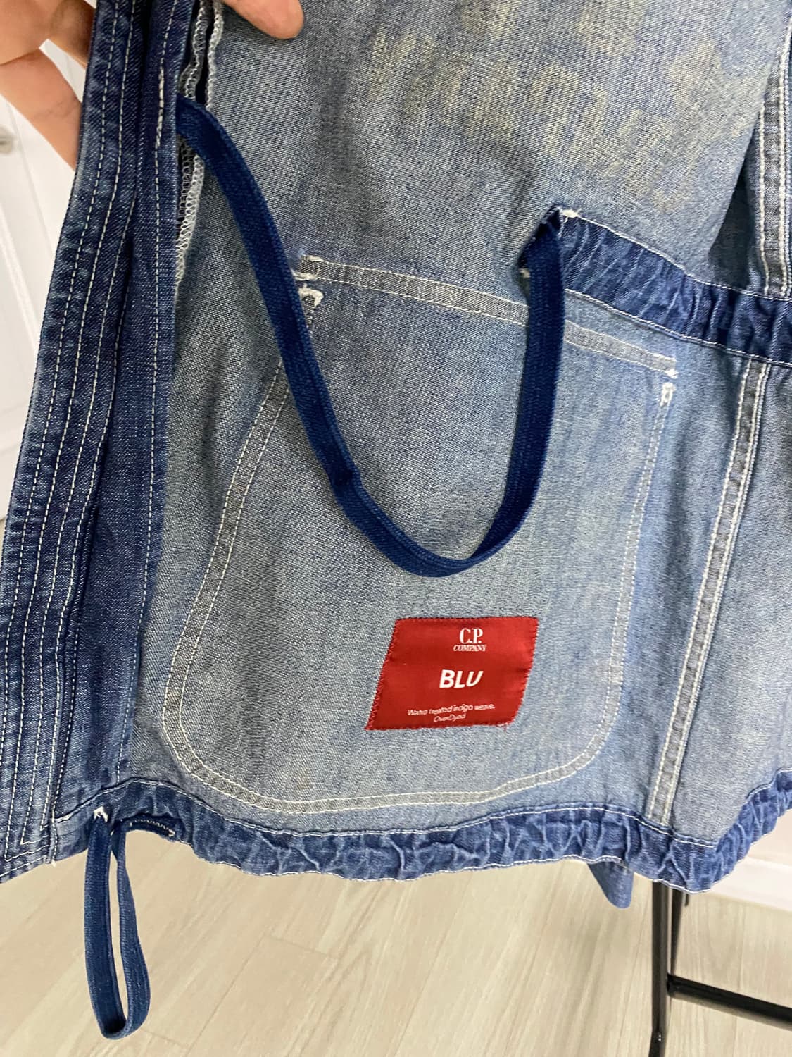 cp컴퍼니 24ss 데님 고글자켓 상품이미지6
