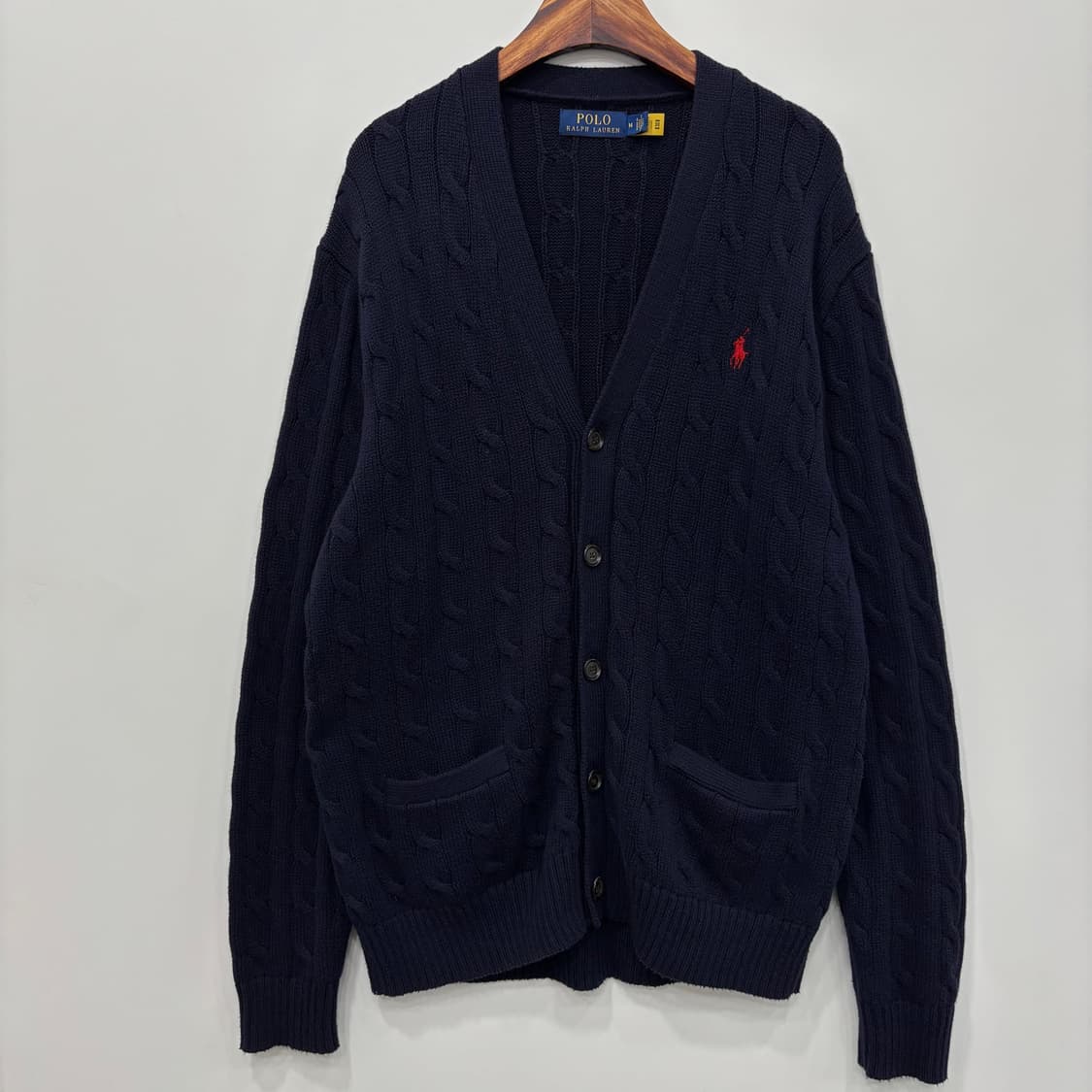 Polo Ralph Lauren 케이블 니트 코튼 가디건  상품이미지3