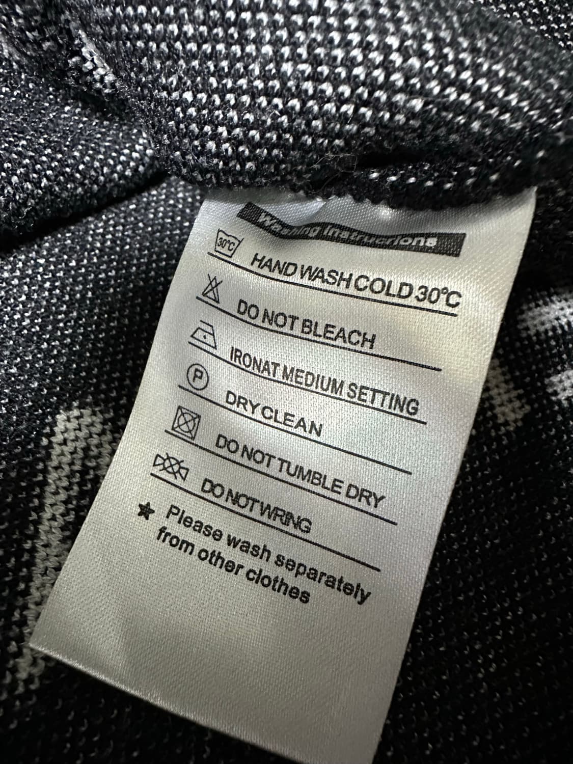 발렌시아가 로고 니트 블랙 상품이미지4