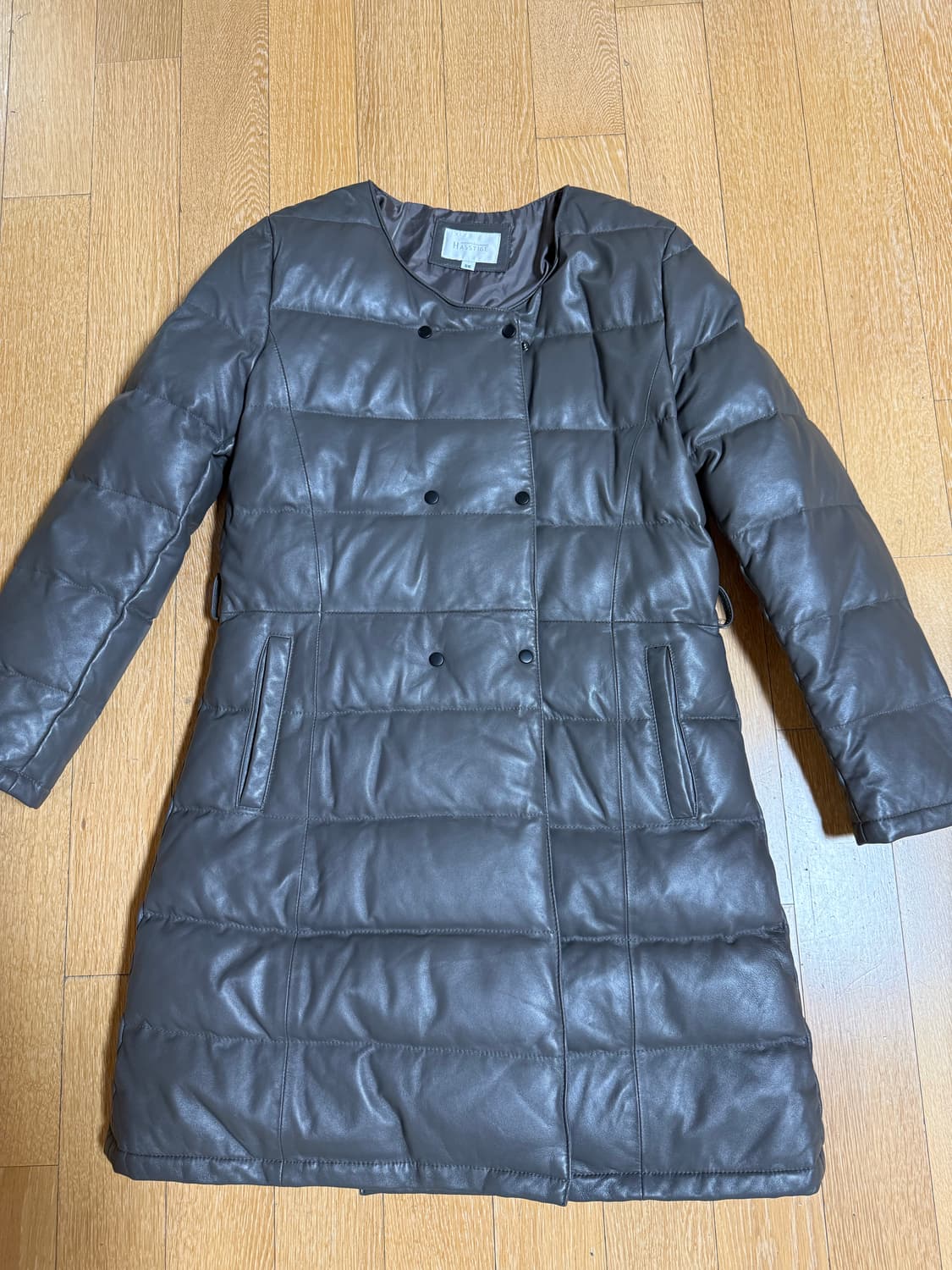 HASSTIGE 여성 양가죽 패딩 코트 66 상품이미지1