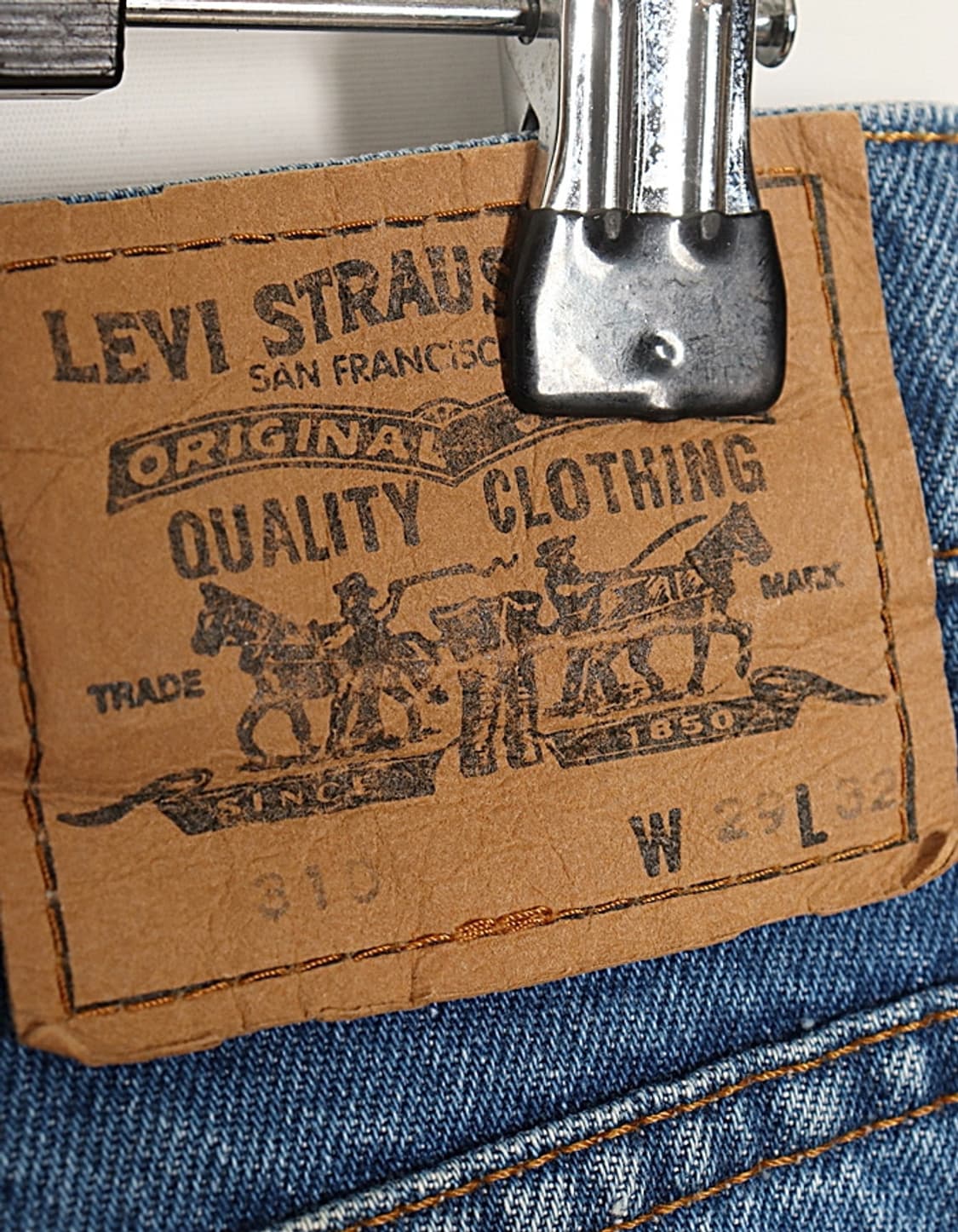 90's Levi's 310 Tapered Denim Pant (26~2 상품이미지7