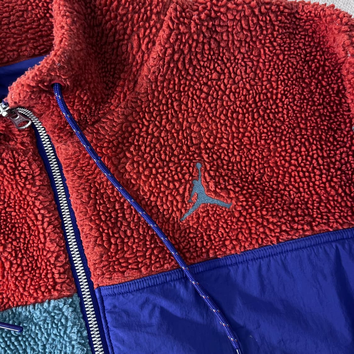 105 조던 점프맨 배색 플리스 자켓 상품이미지2