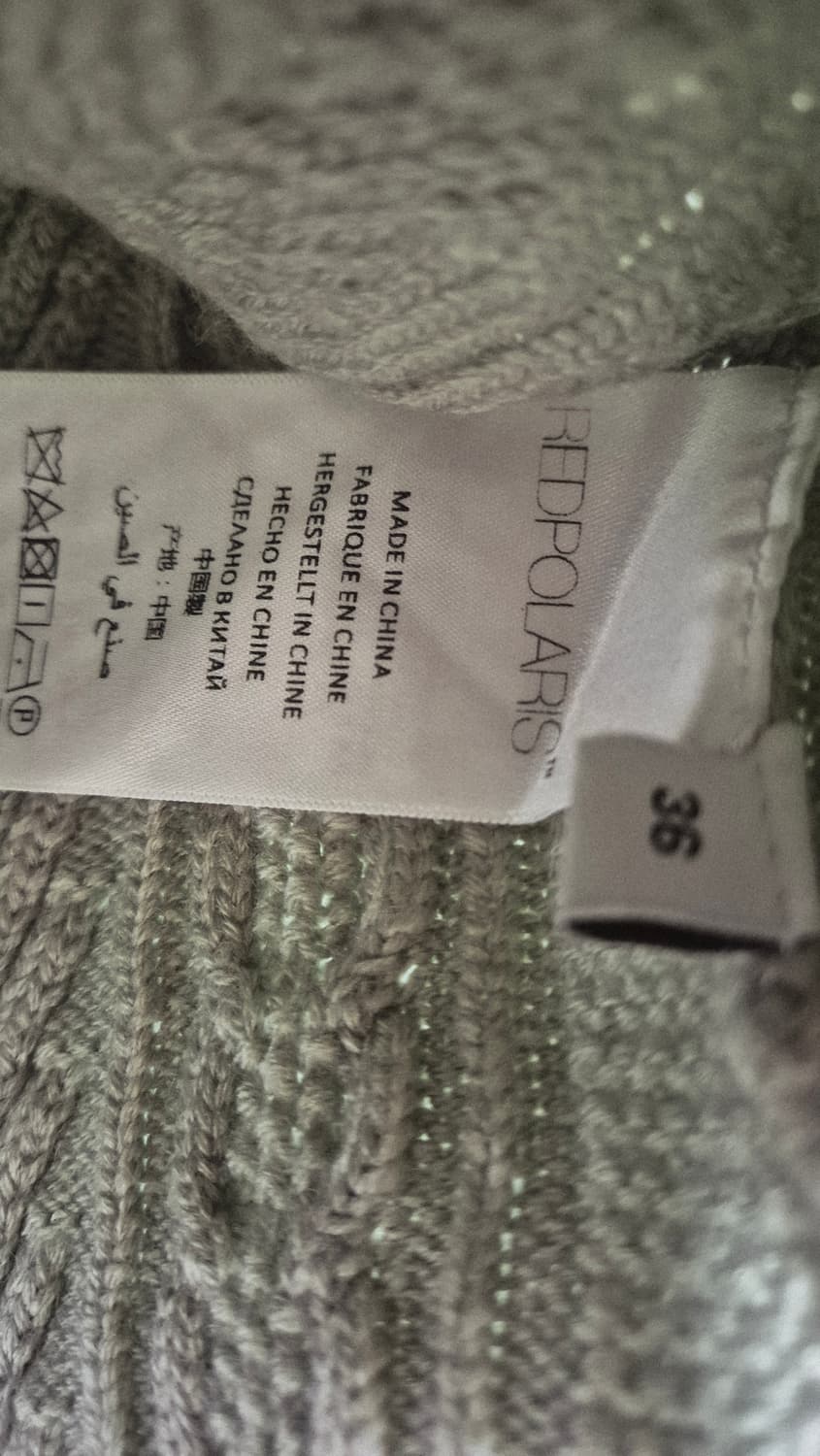 REDPOLARIS 크롭 니트 연두색 36사이즈 상품이미지4