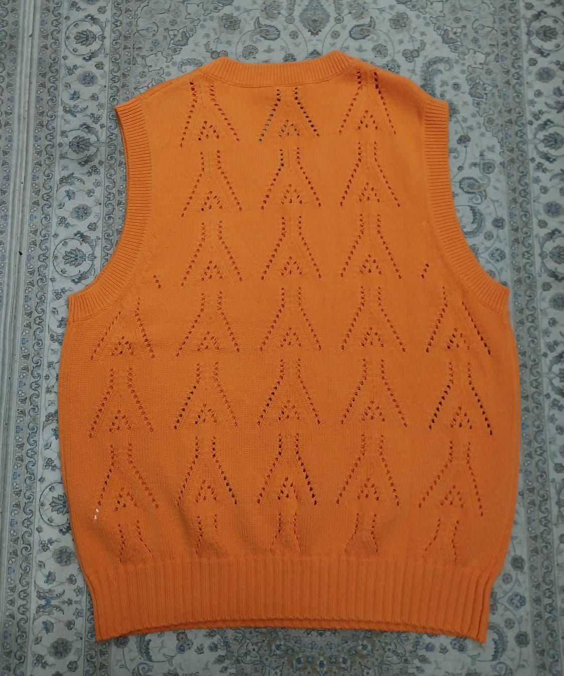 아크메드라비 오렌지 니트 베스트  2사이즈 상품이미지3