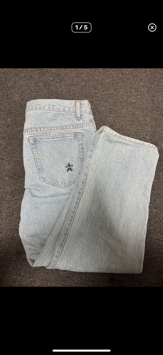 슈프림 레귤러 데님진 32 상품이미지1