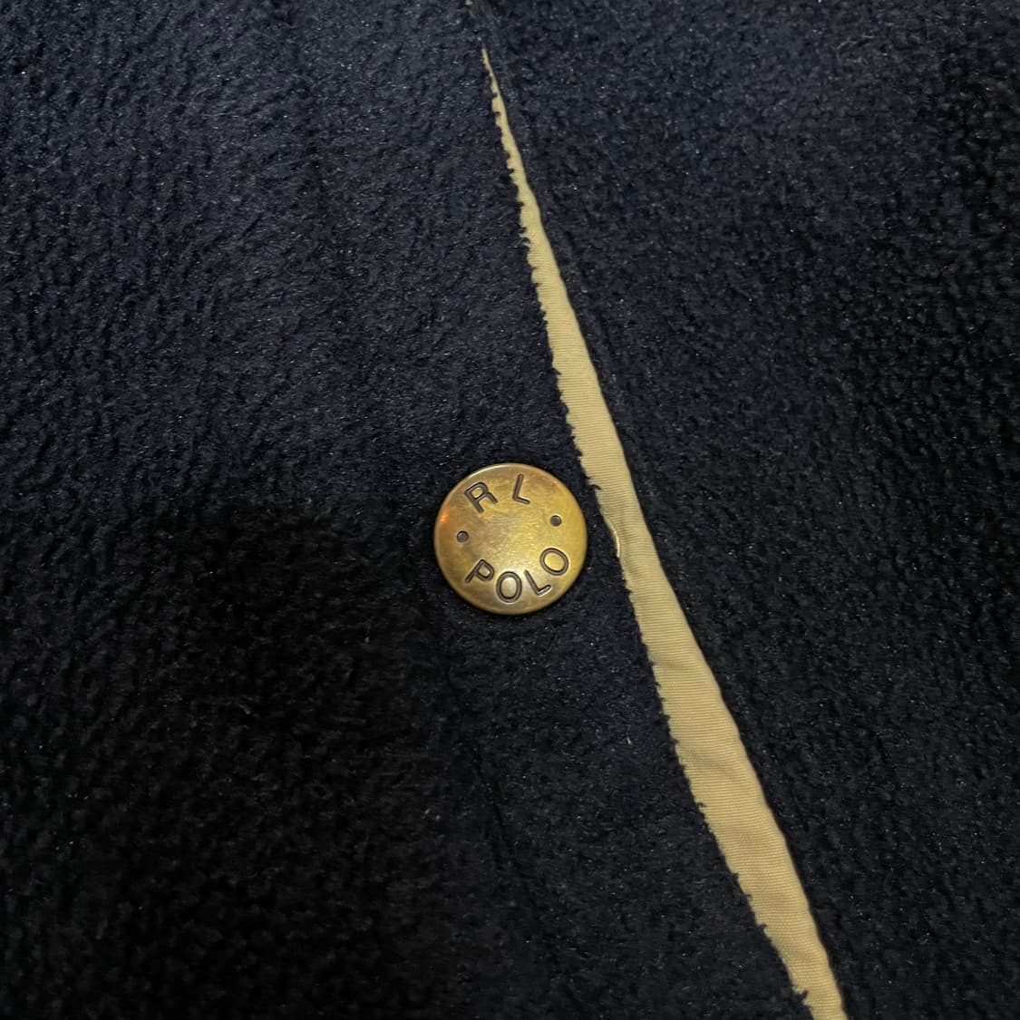 90s 폴로 랄프로렌 후리스 자켓 네이비 XL 상품이미지6