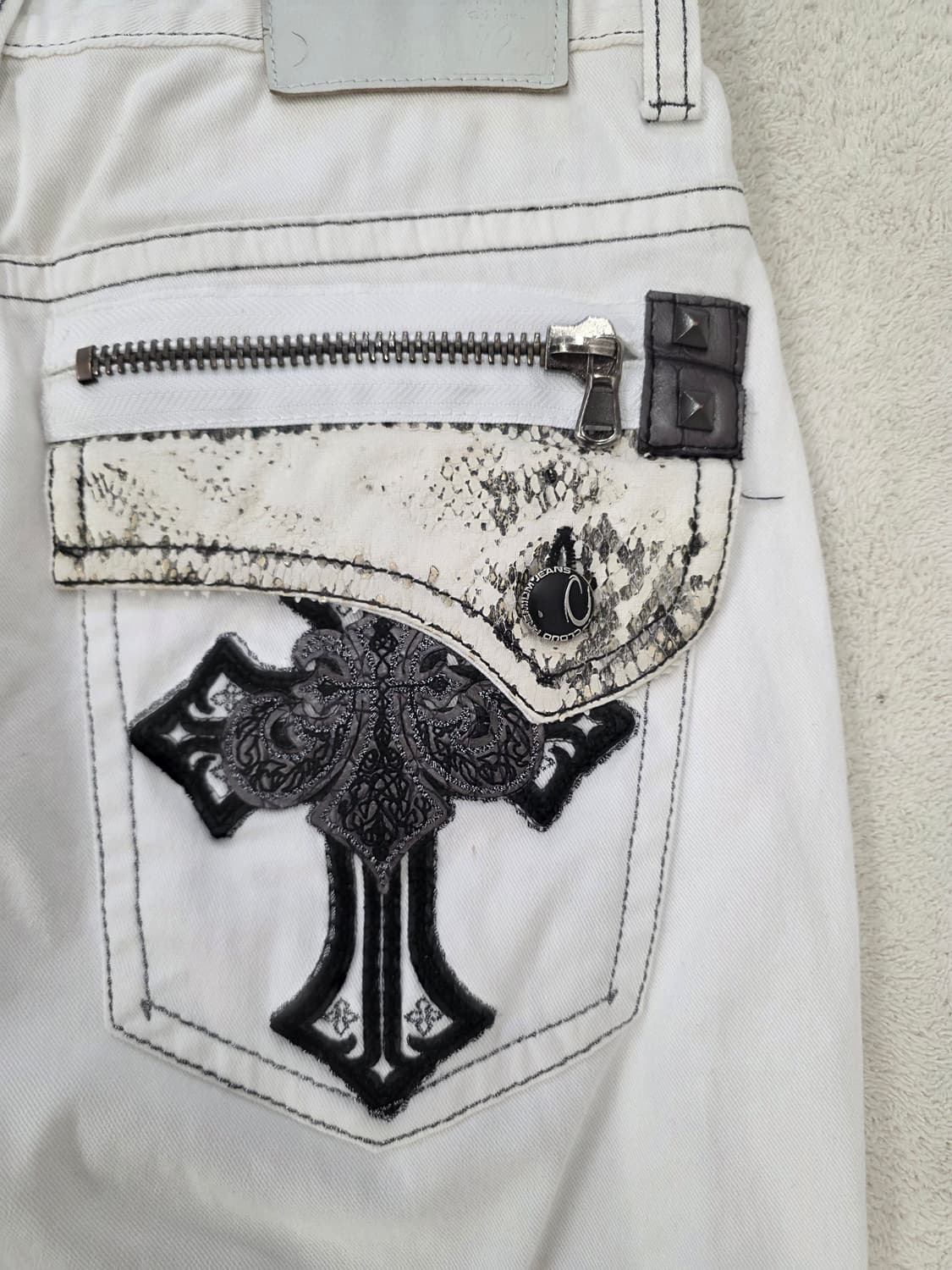 클라우드72 남성 워싱바지.  싸이즈 30 상품이미지6