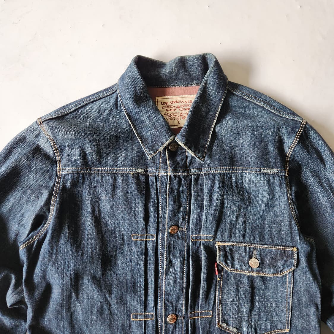 00s 리바이스 재팬 1세대 데님 트러커 자켓 상품이미지3