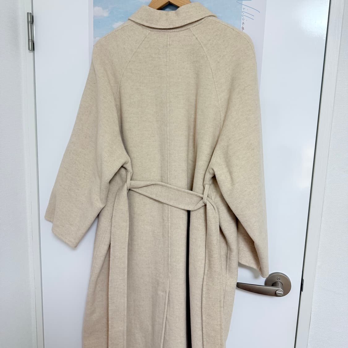 룩캐스트 레글런 핸드메이드 울 코트 S 상품이미지4