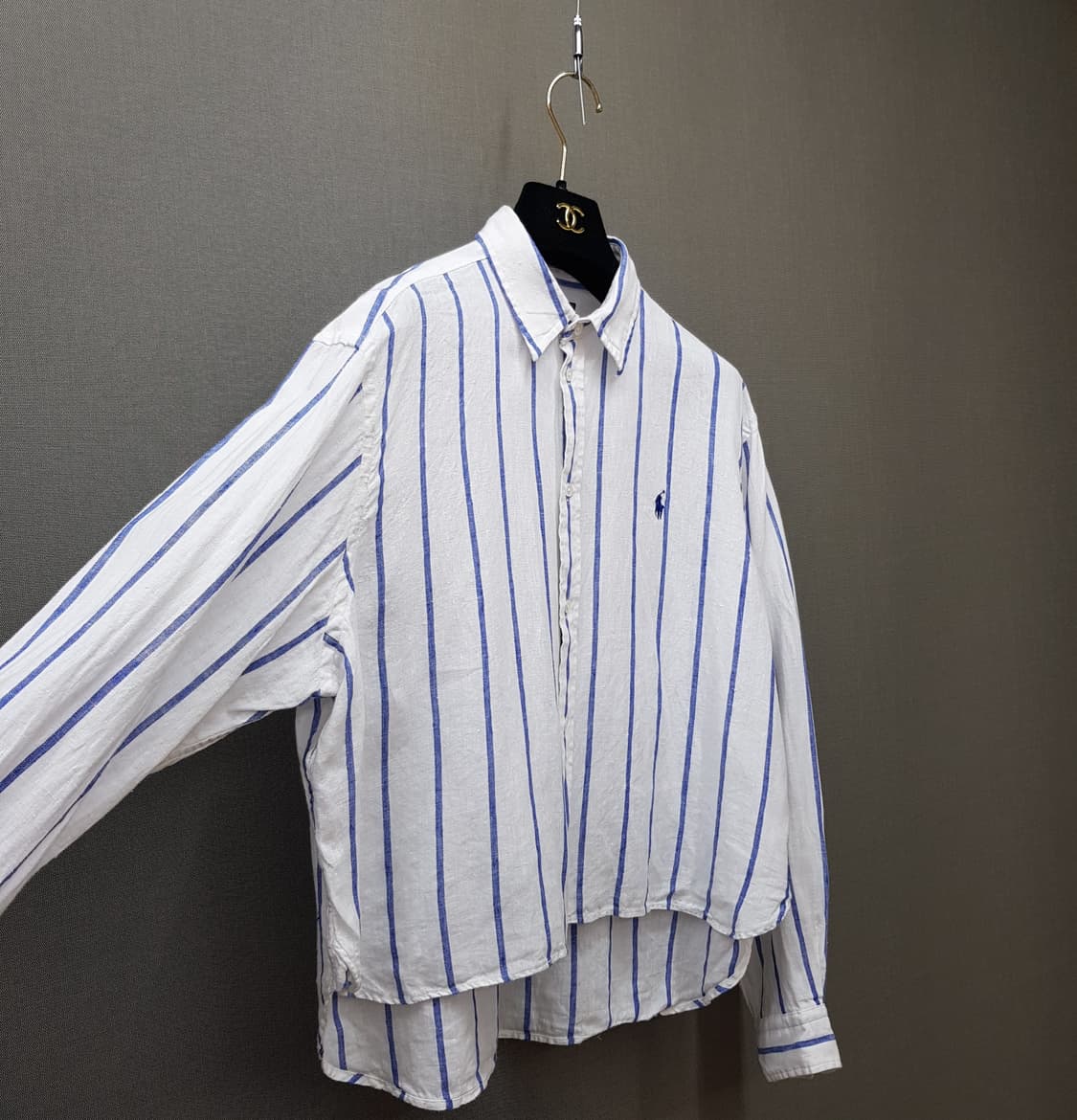 폴로랄프로렌 스트라이프 린넨 셔츠 XS사이즈 상품이미지4